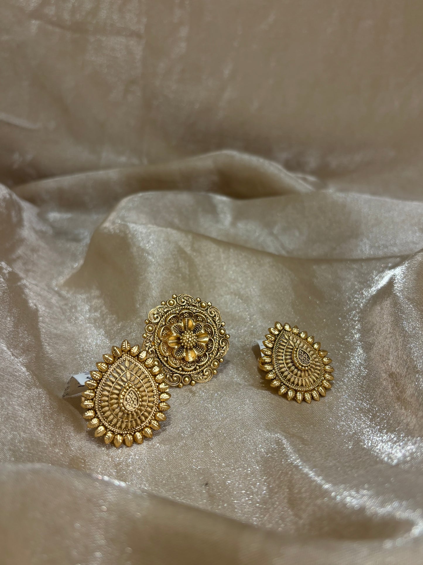 Antique gold rings