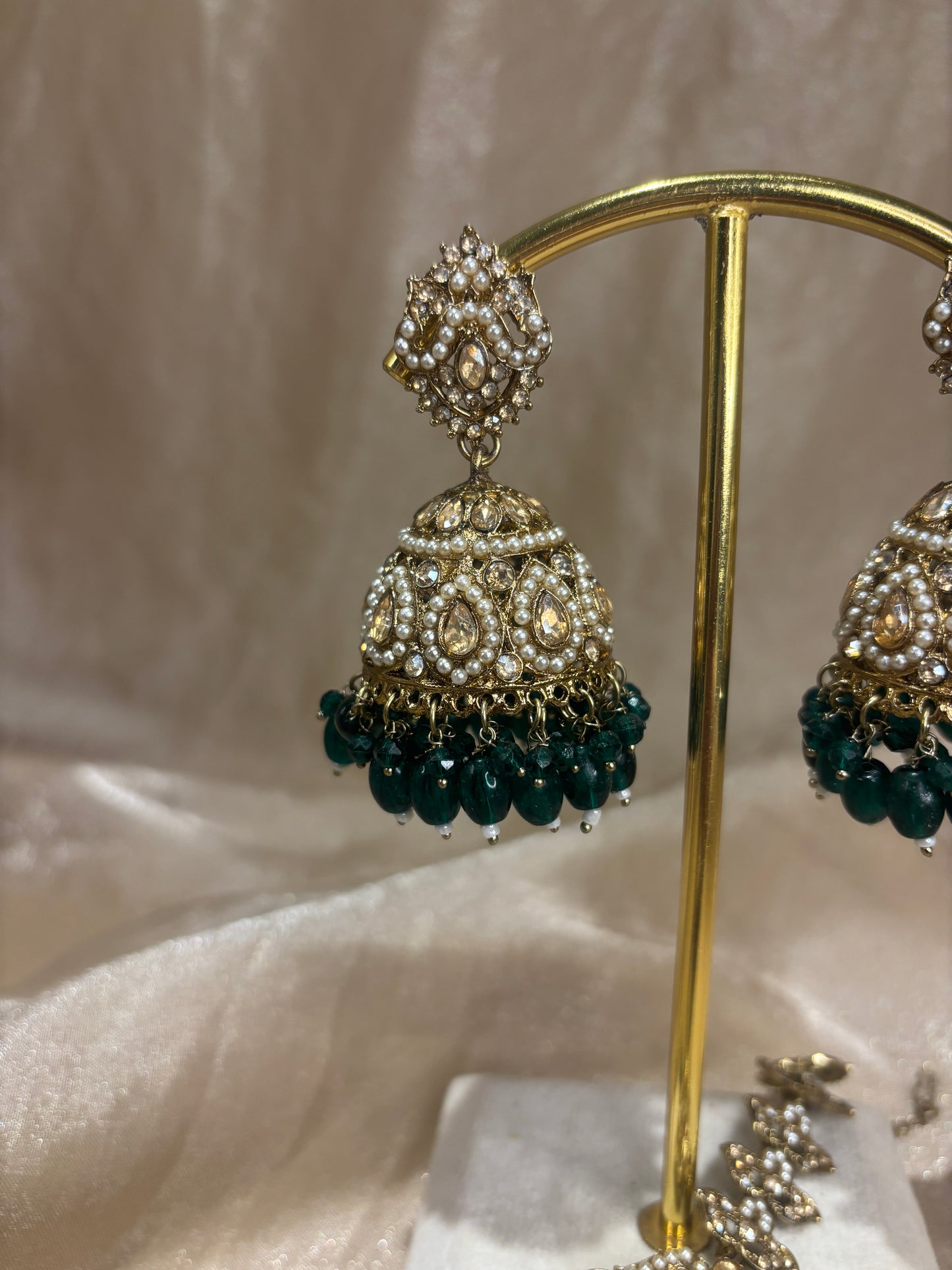 Emerald green set