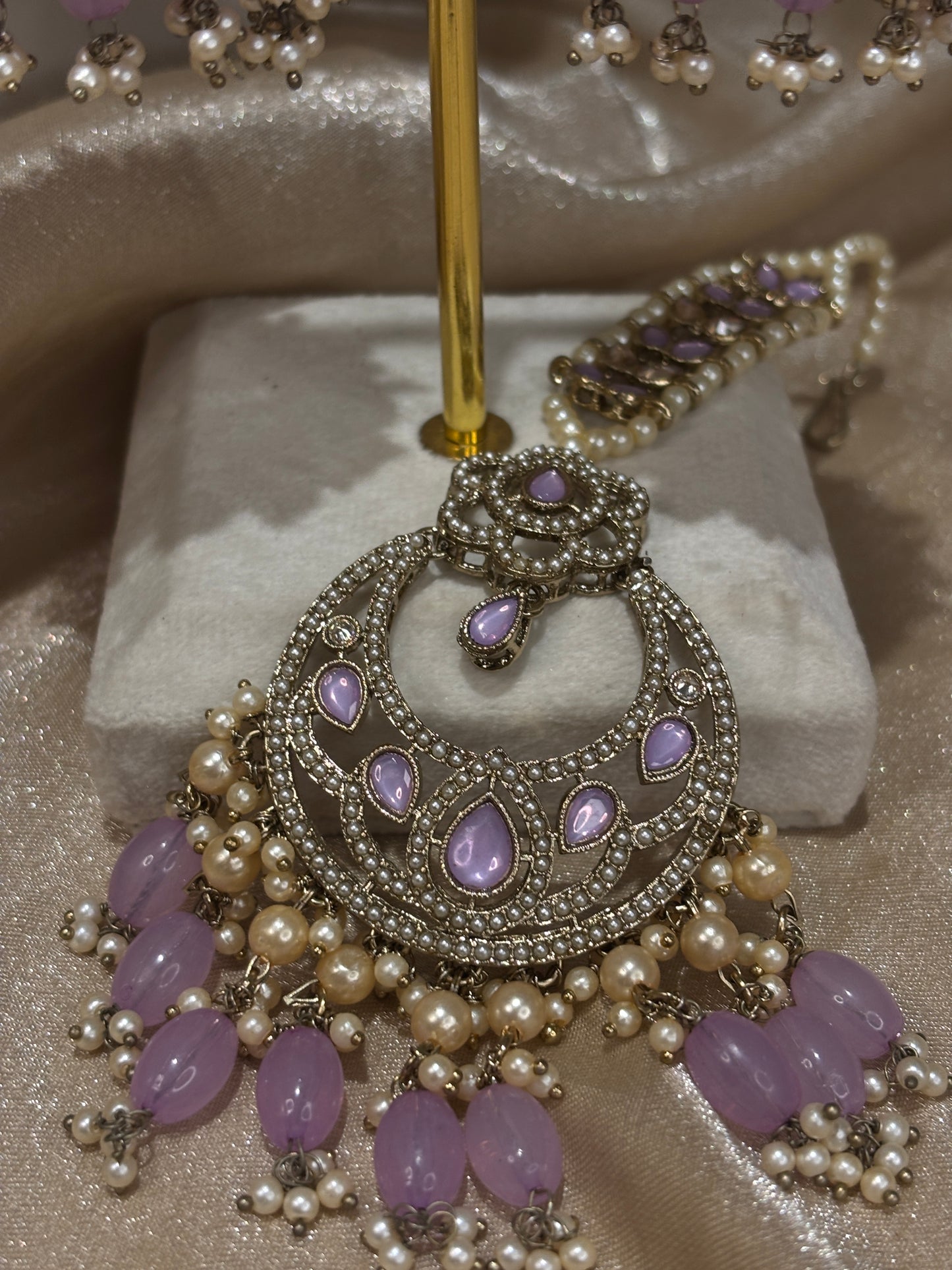 Lavender choker set