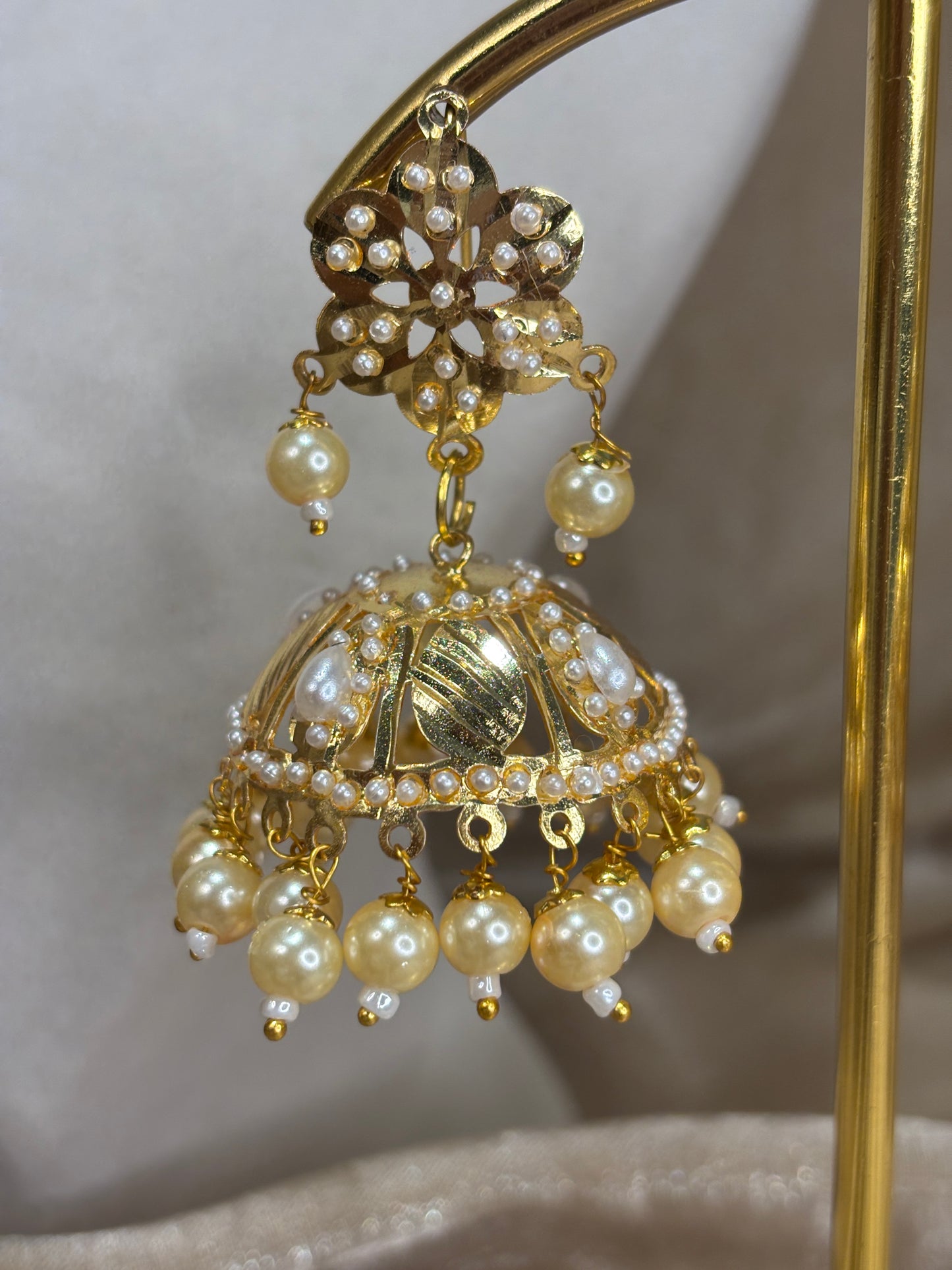 Gold jadau choker set