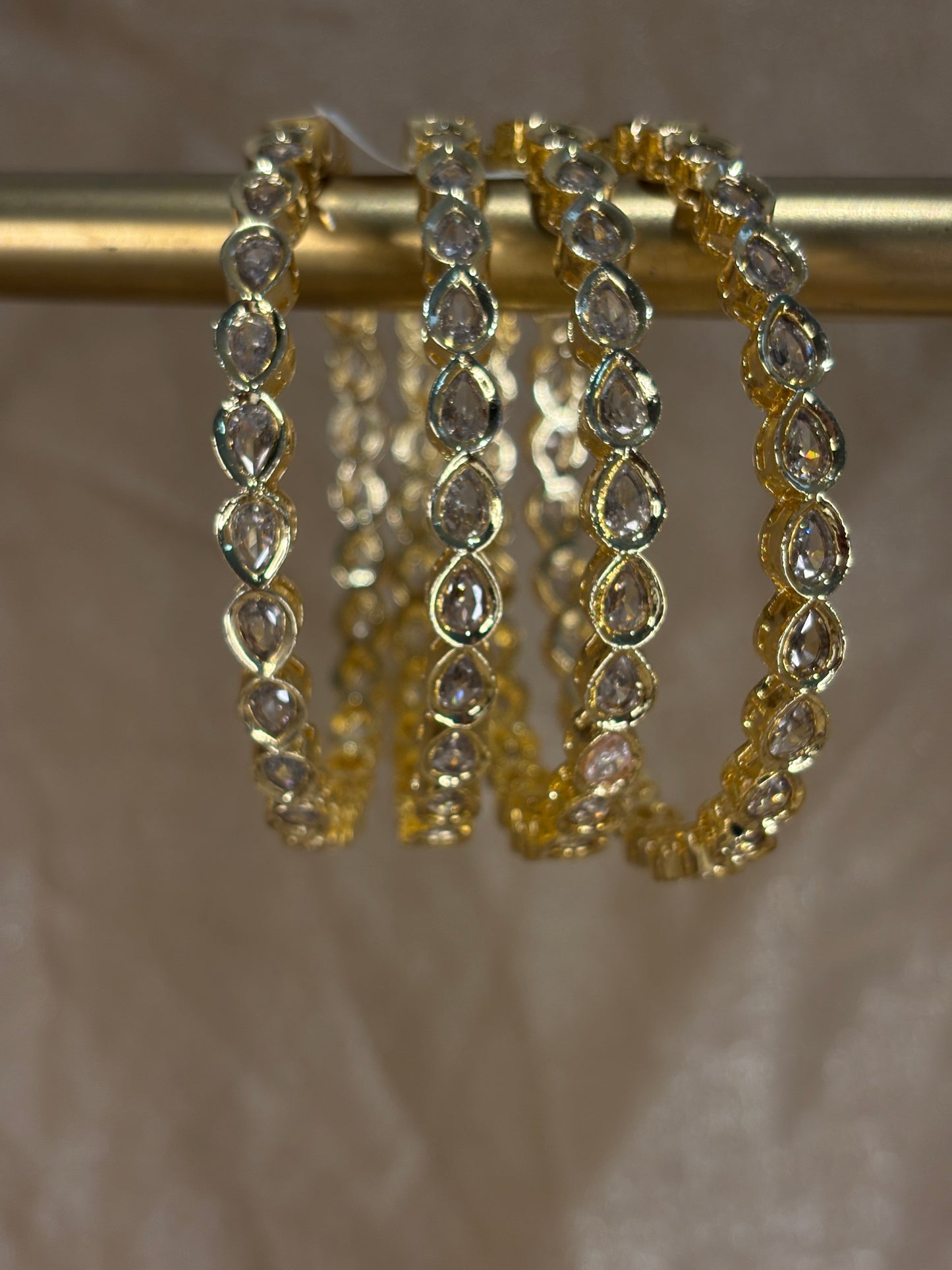 american diamond kundan Kare