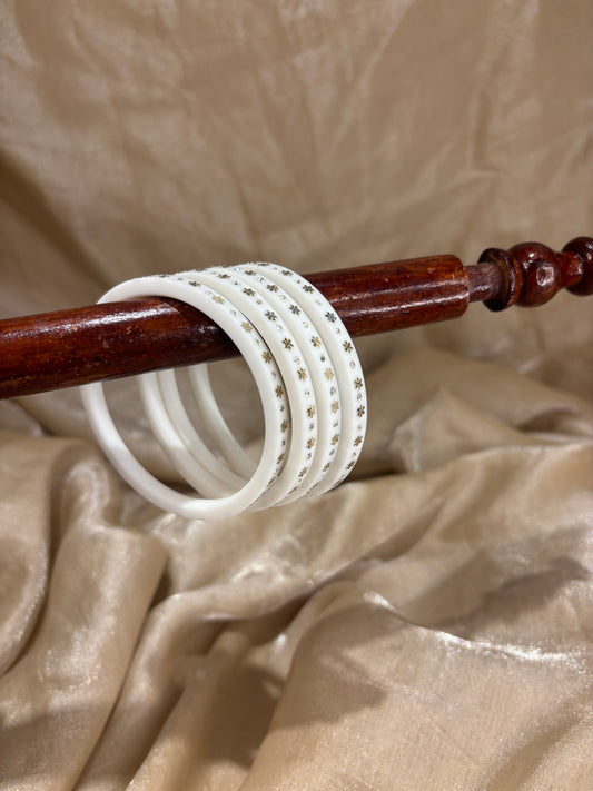 Flower bindi bangle