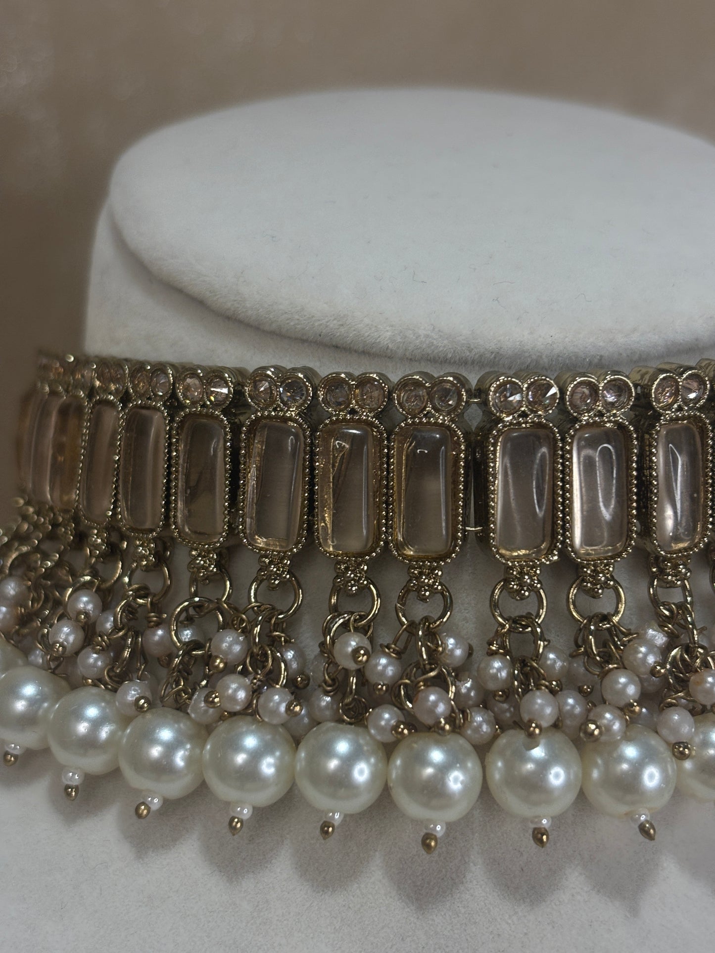 Gold choker set