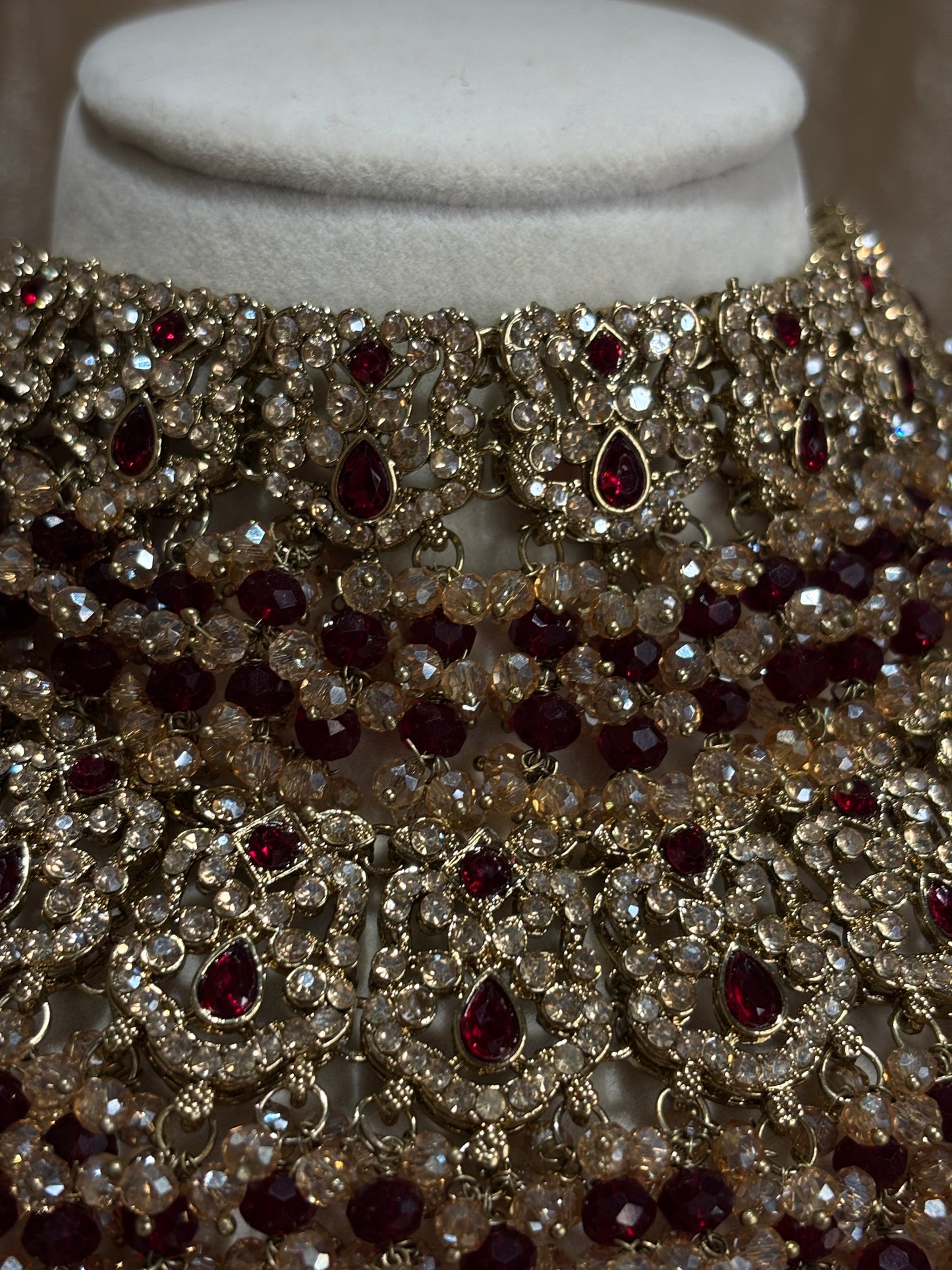 Heavy maroon set
