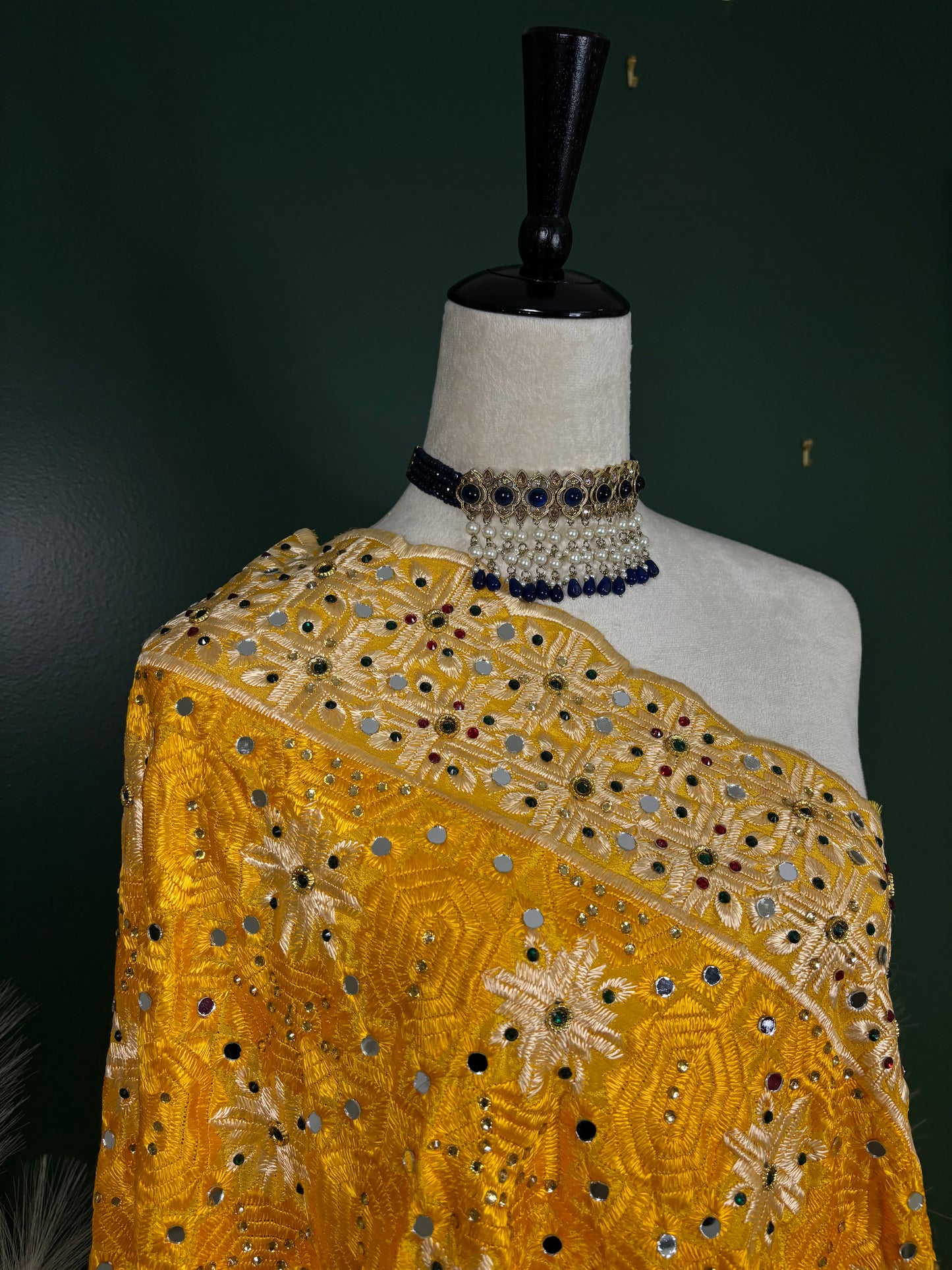 Yellow phulkari