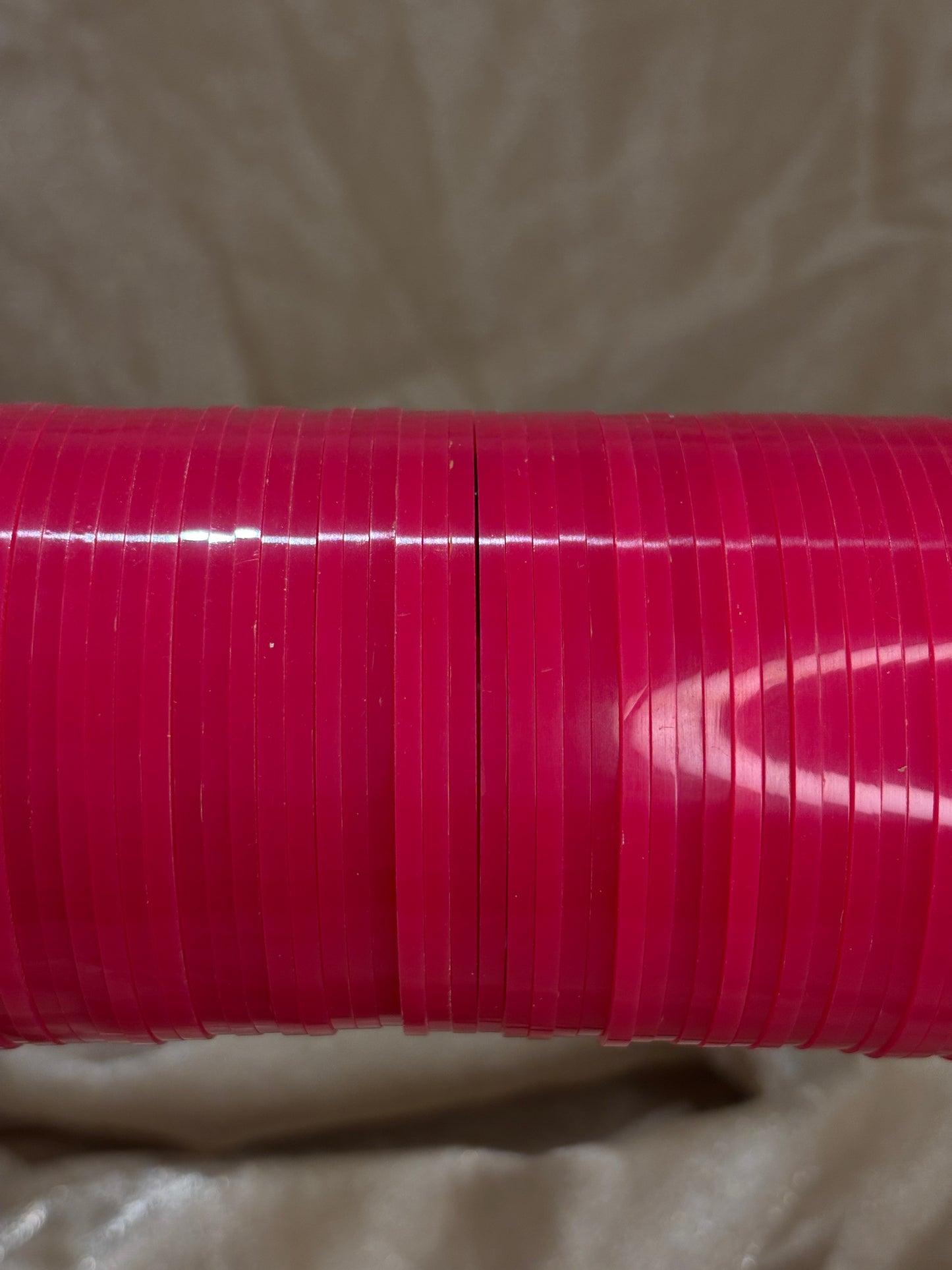Hot pink choora bangles