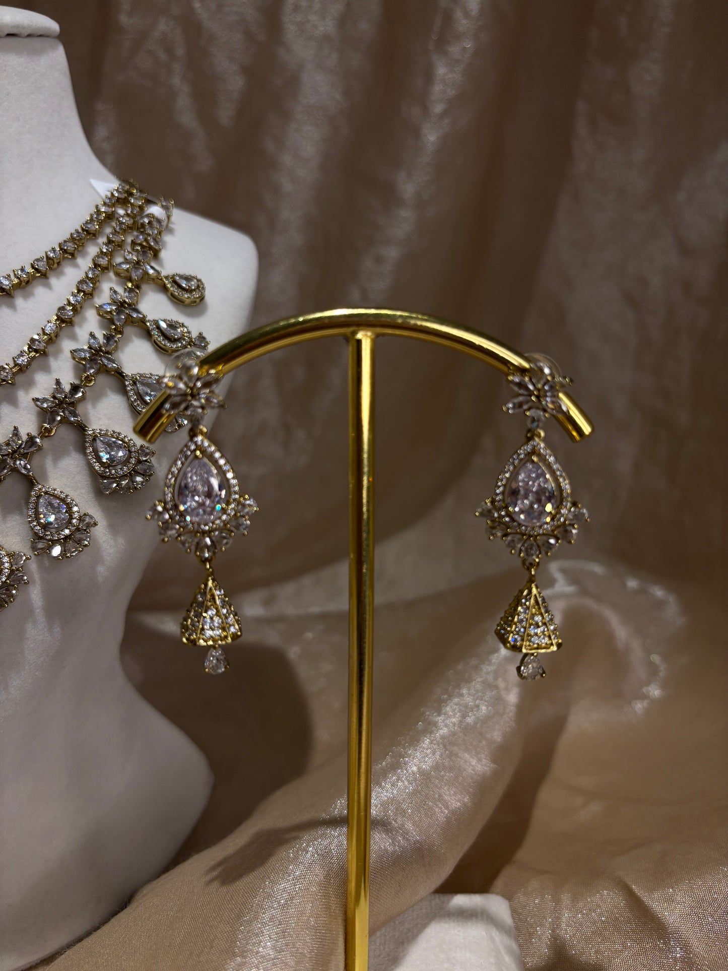 Gold layered necklace