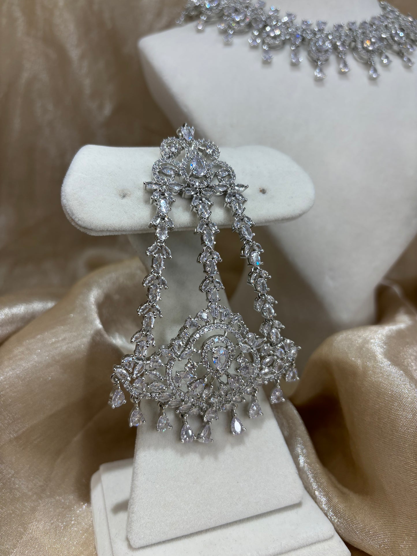 American diamond necklace set