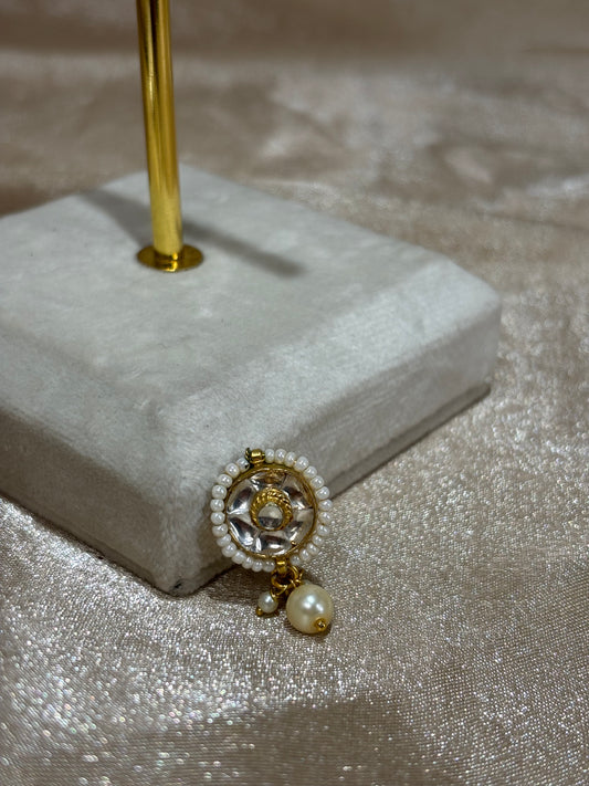 Pachi kundan nose stud