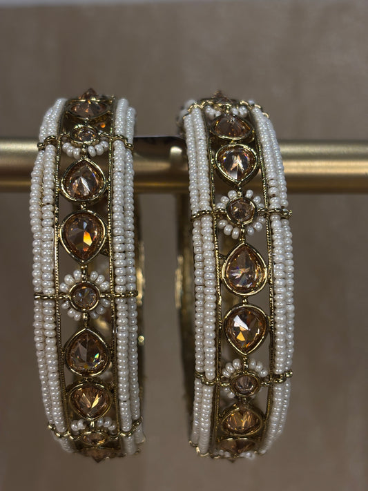 Pearl Polki kare