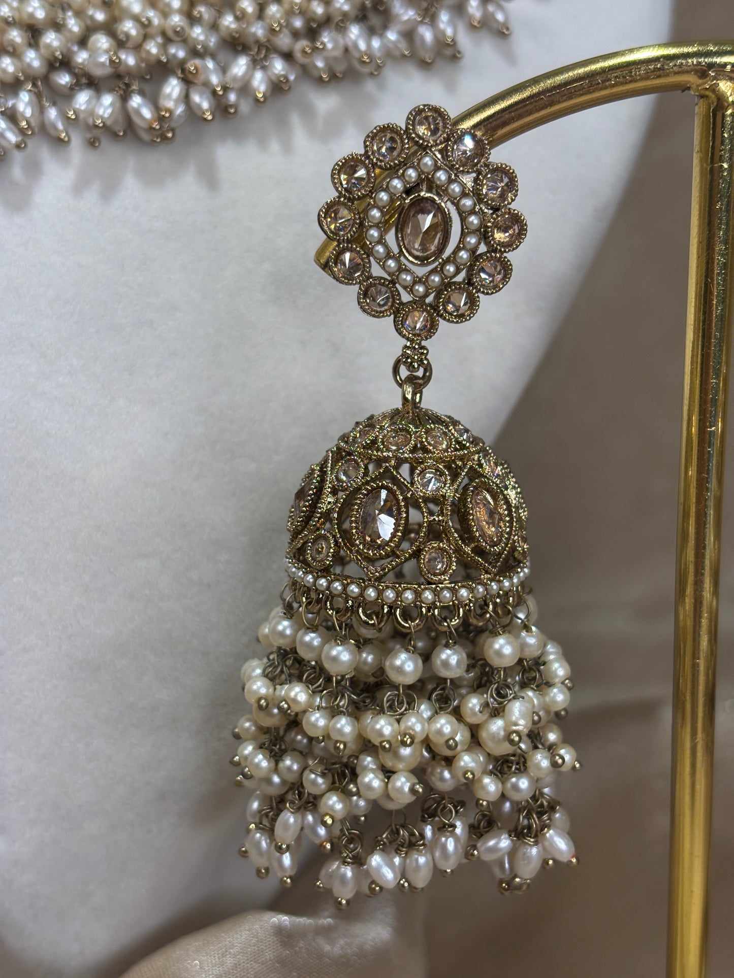 Heavy gold necklace set