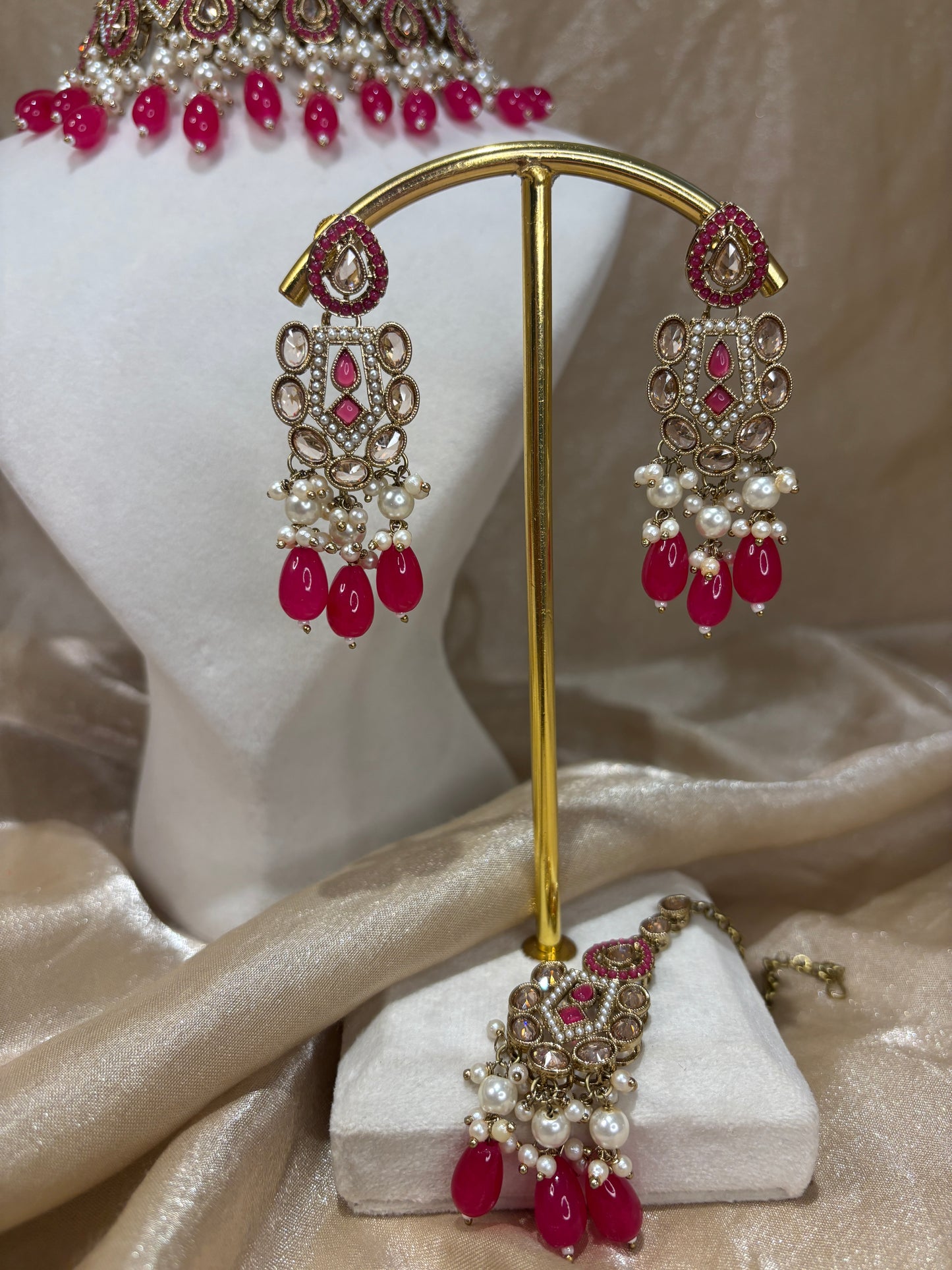 Hot pink set
