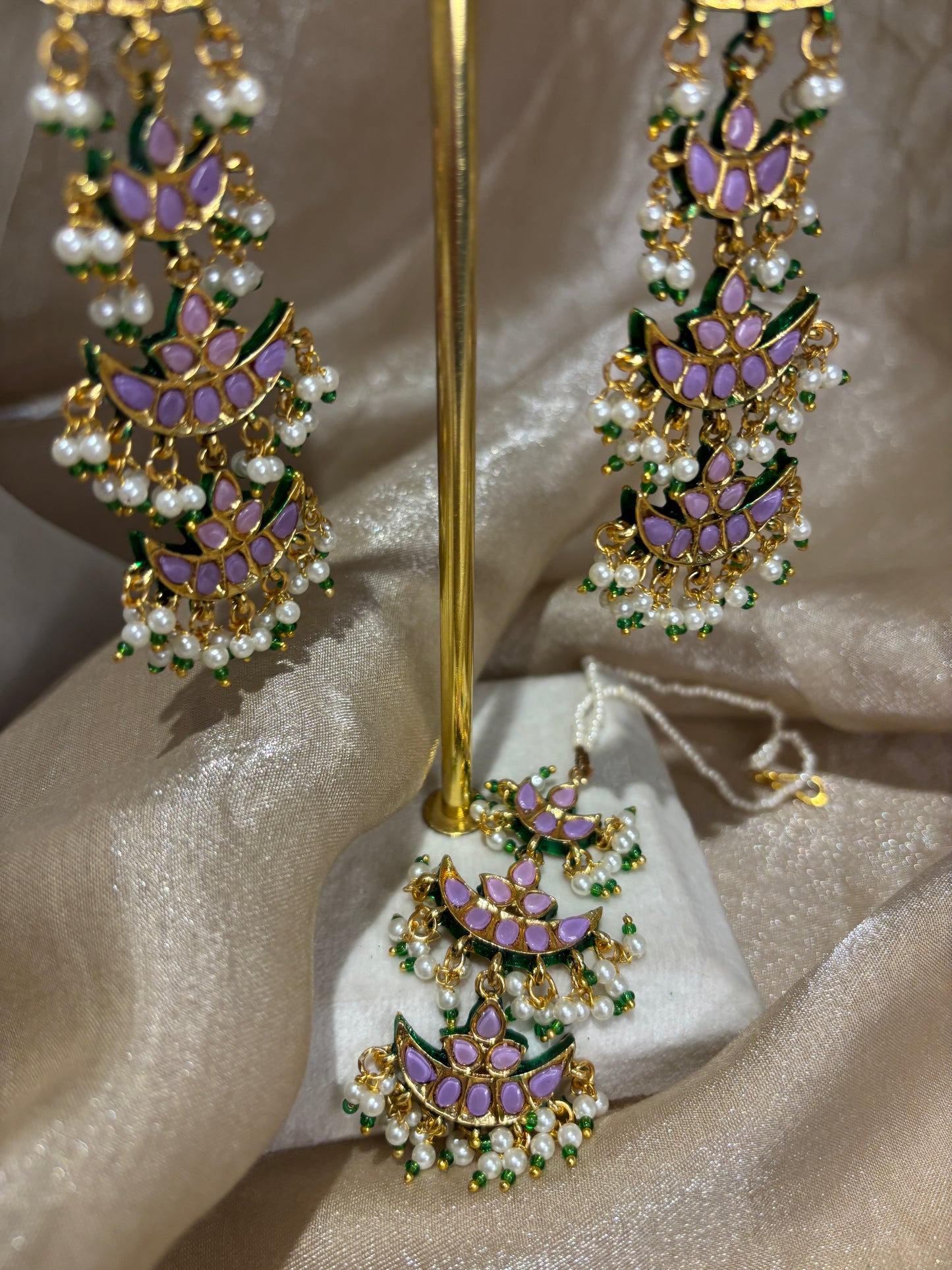Lavender choker set