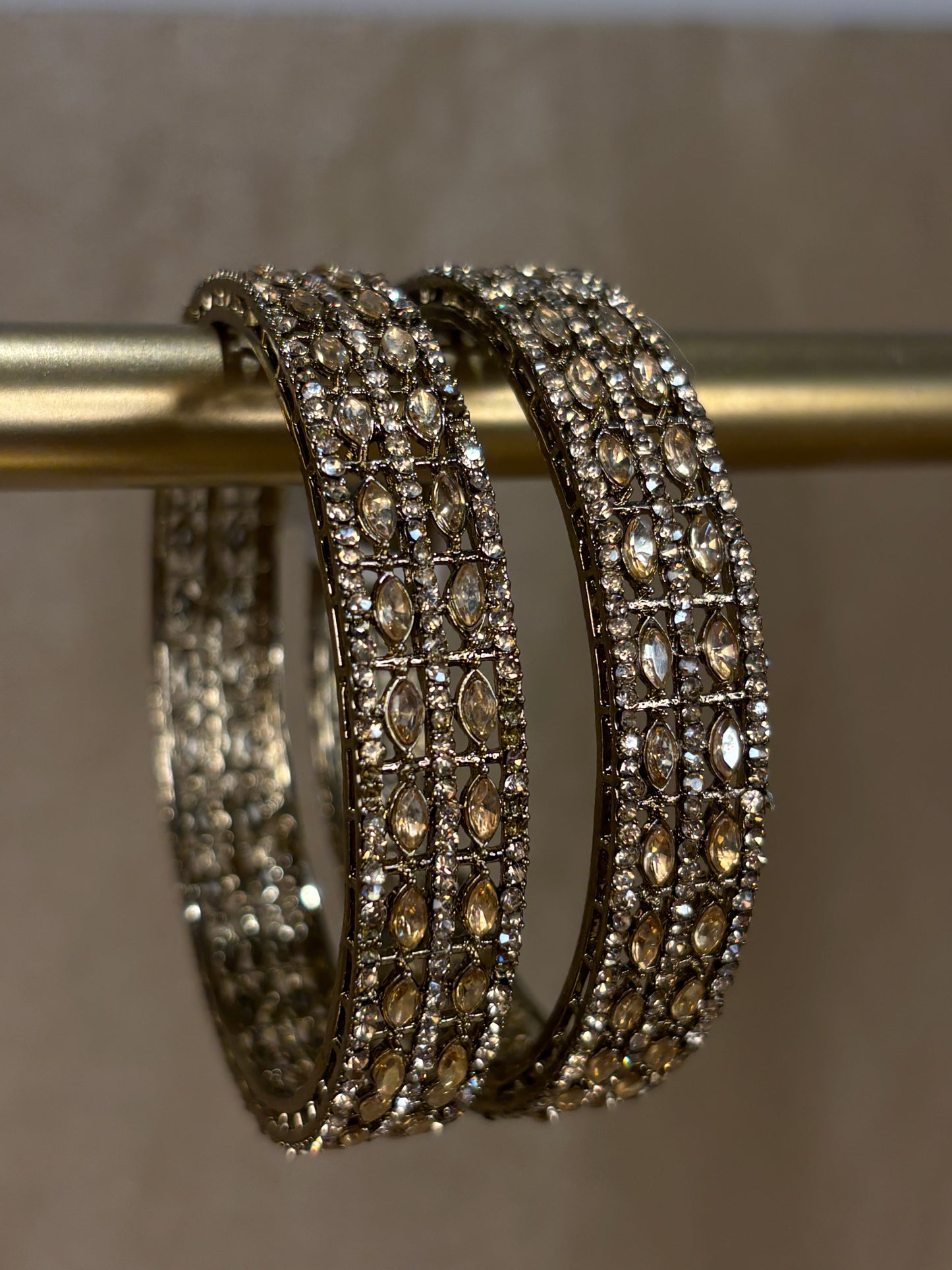 Gold Polki kare