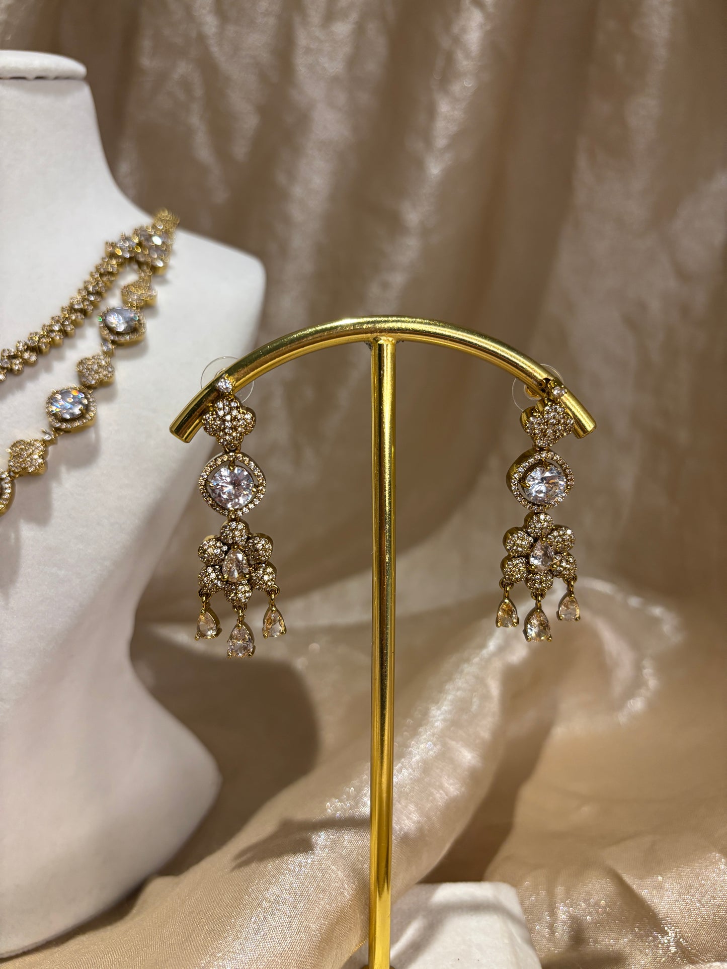 Gold layered necklace