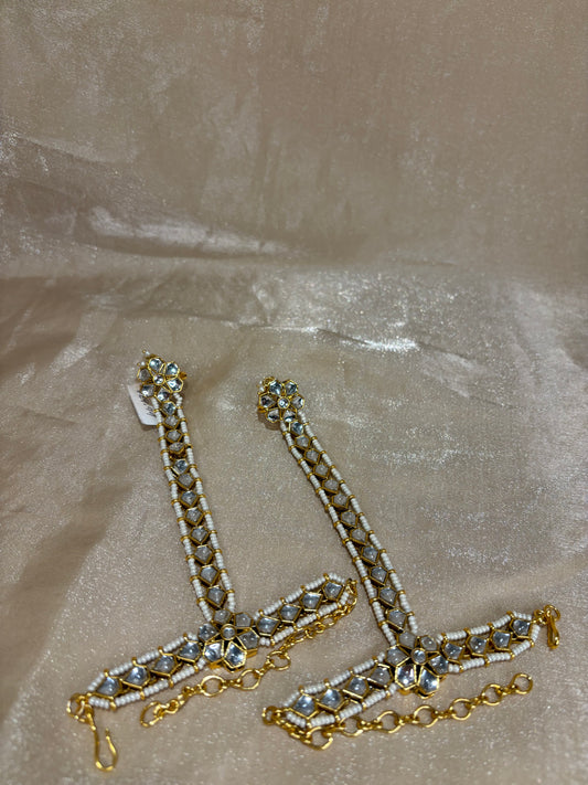 Kundan hand accessories