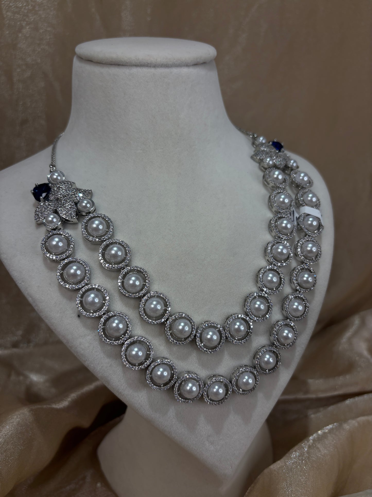 American diamond necklace set