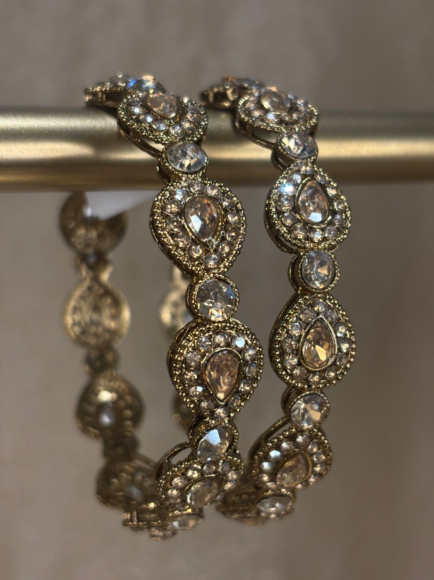 Gold Polki kare