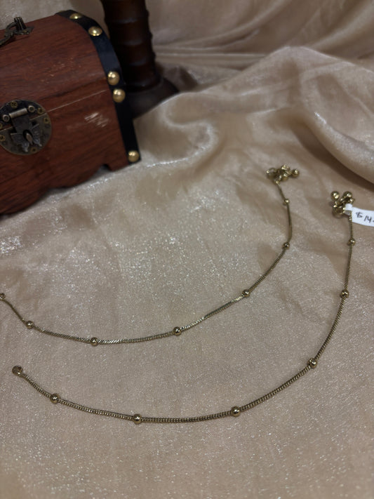 Simple anklets