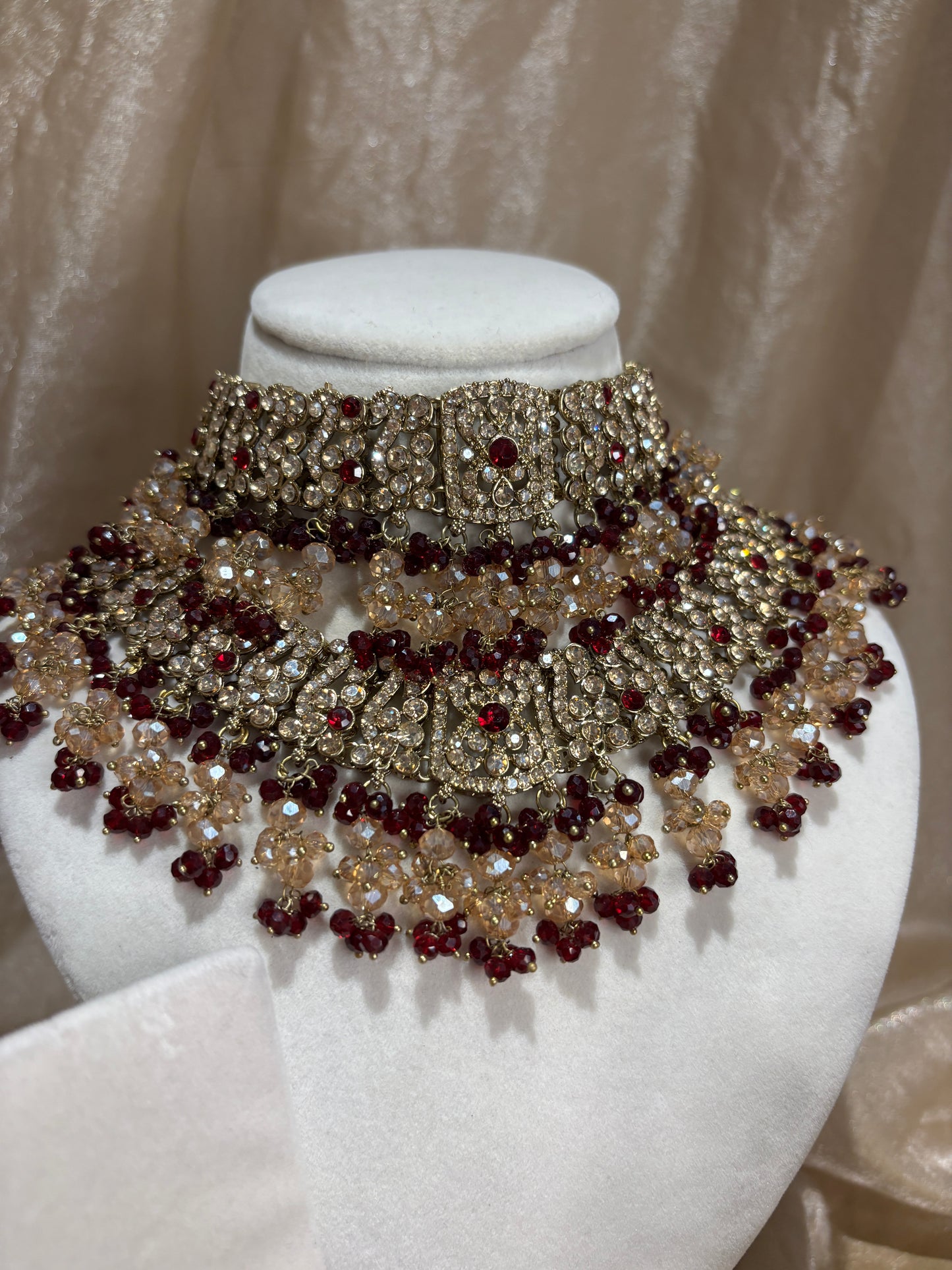 Heavy maroon set