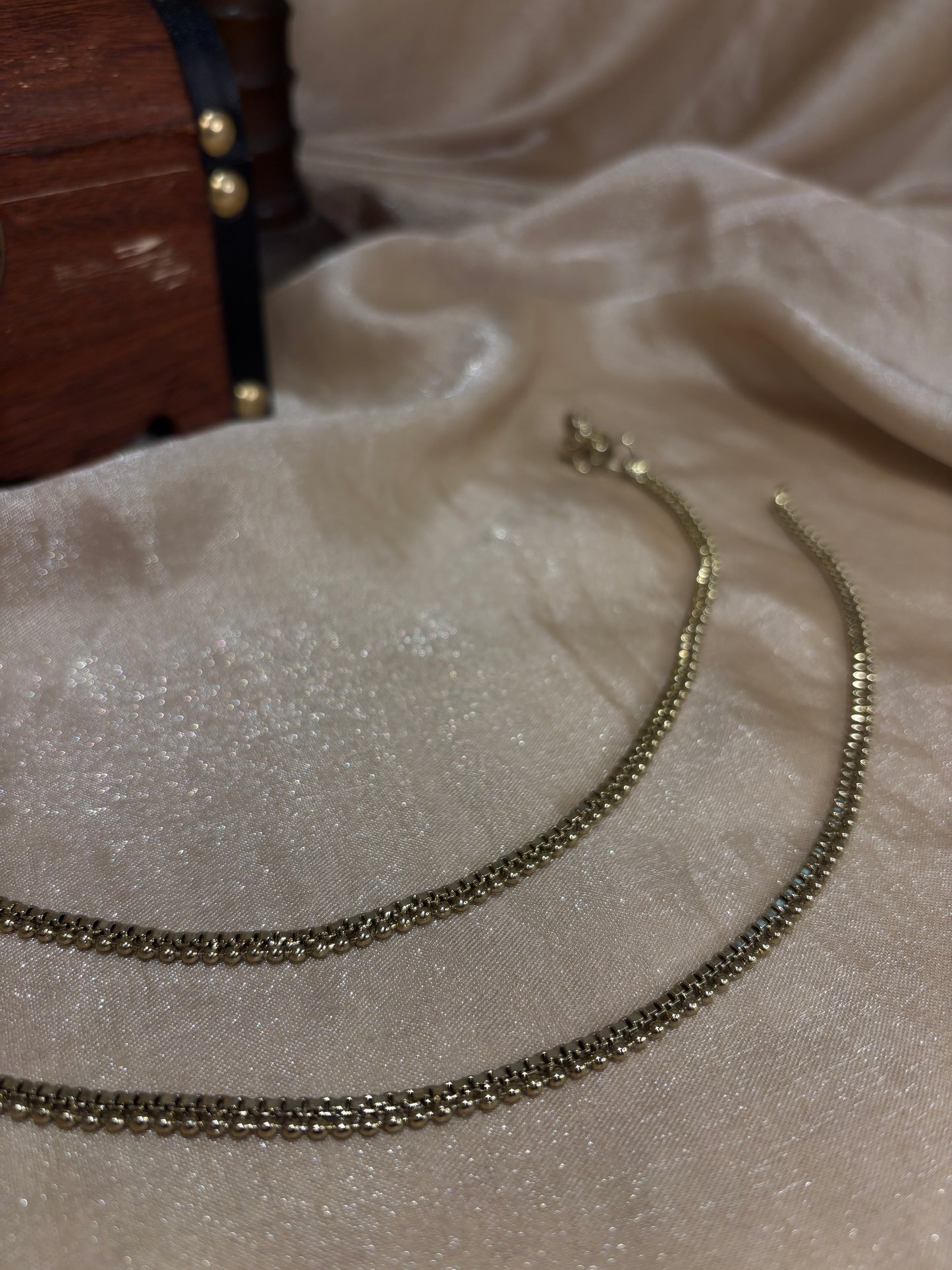 Simple anklets