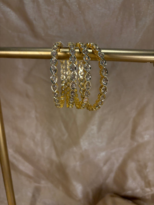 american diamond kundan Kare