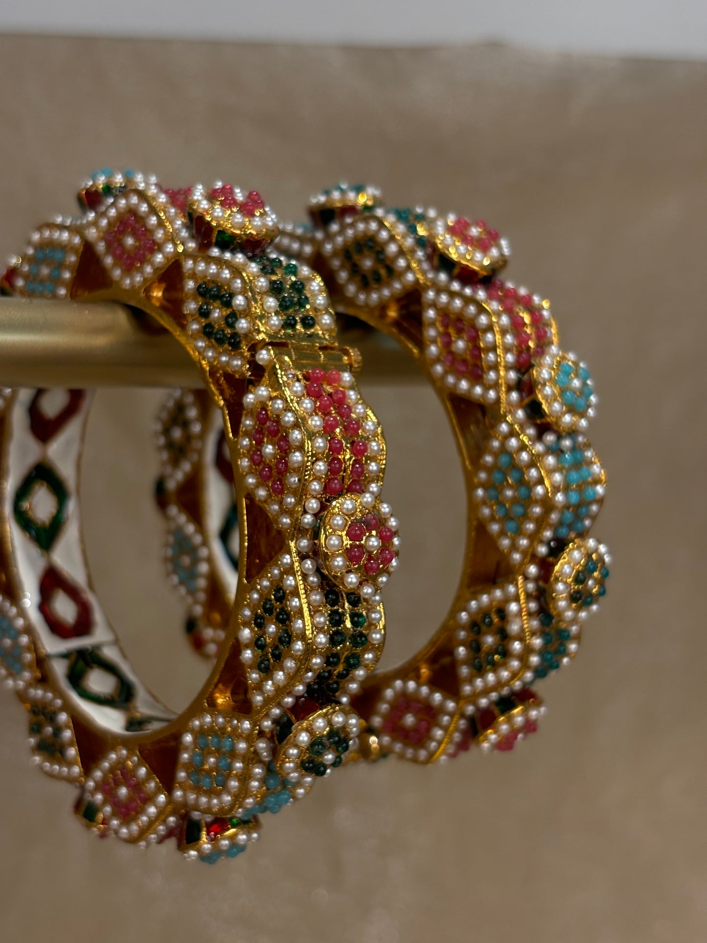 Multi colour rajwadi kare