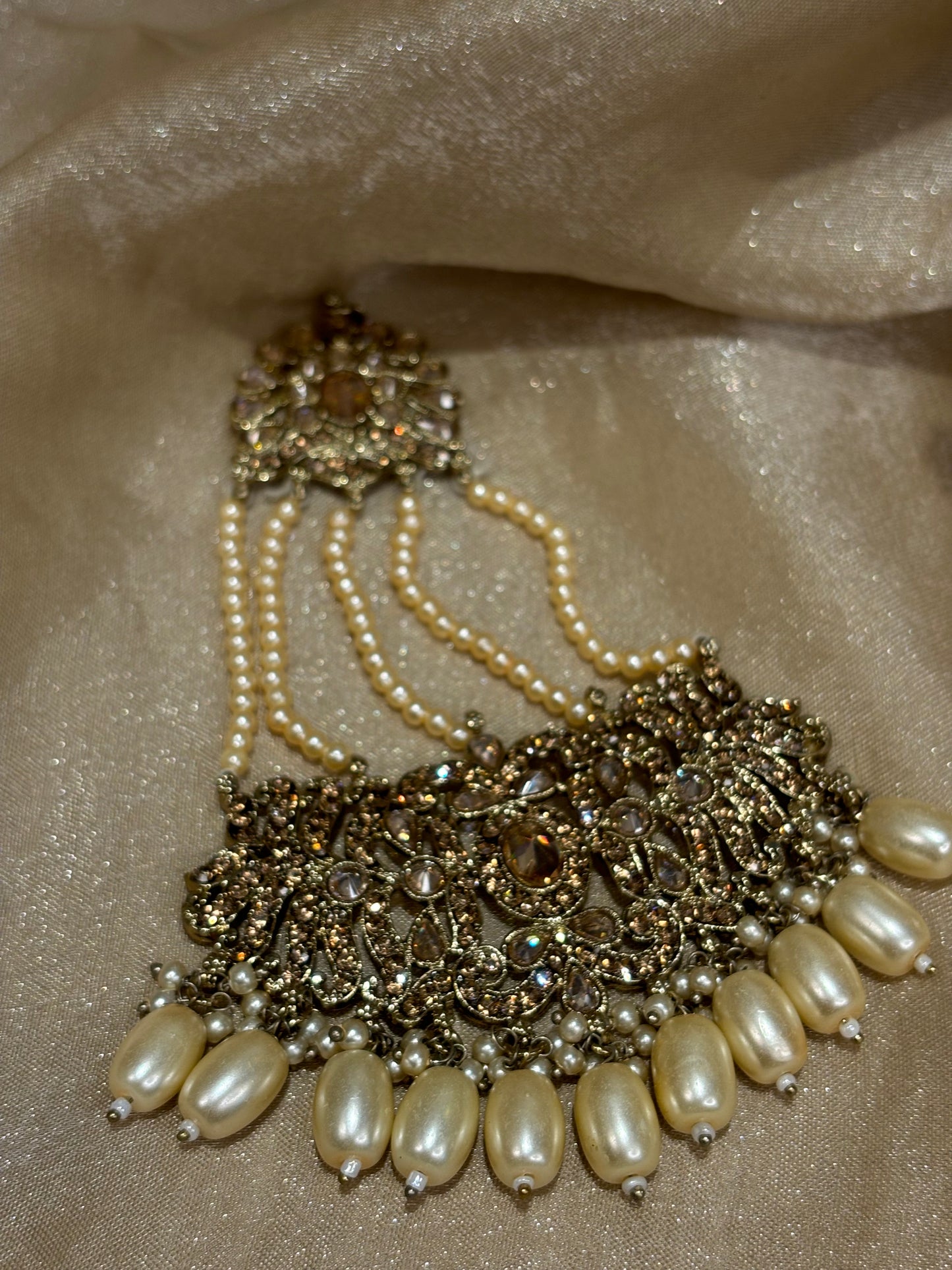 Gold choker set