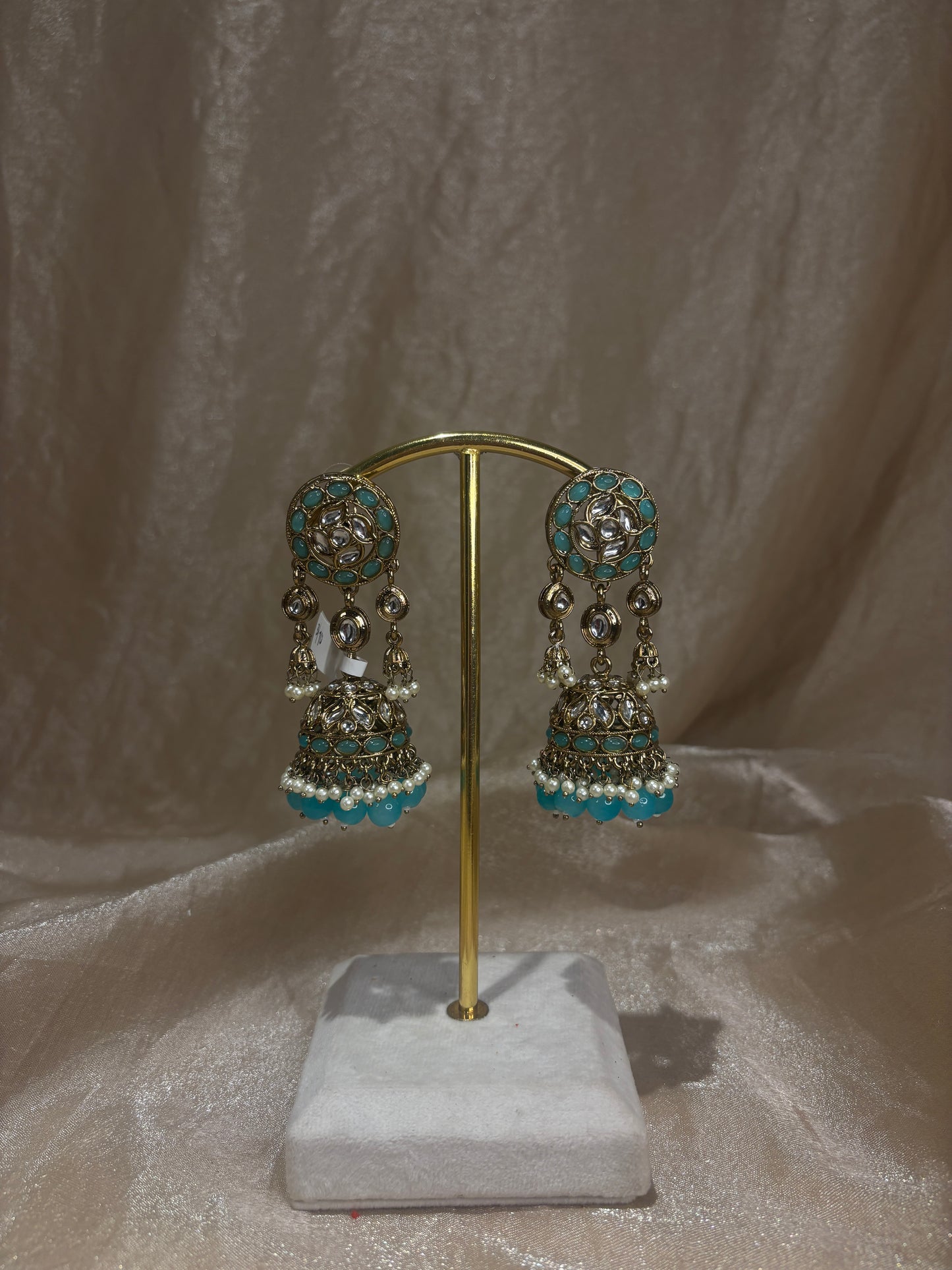 Blue earrings