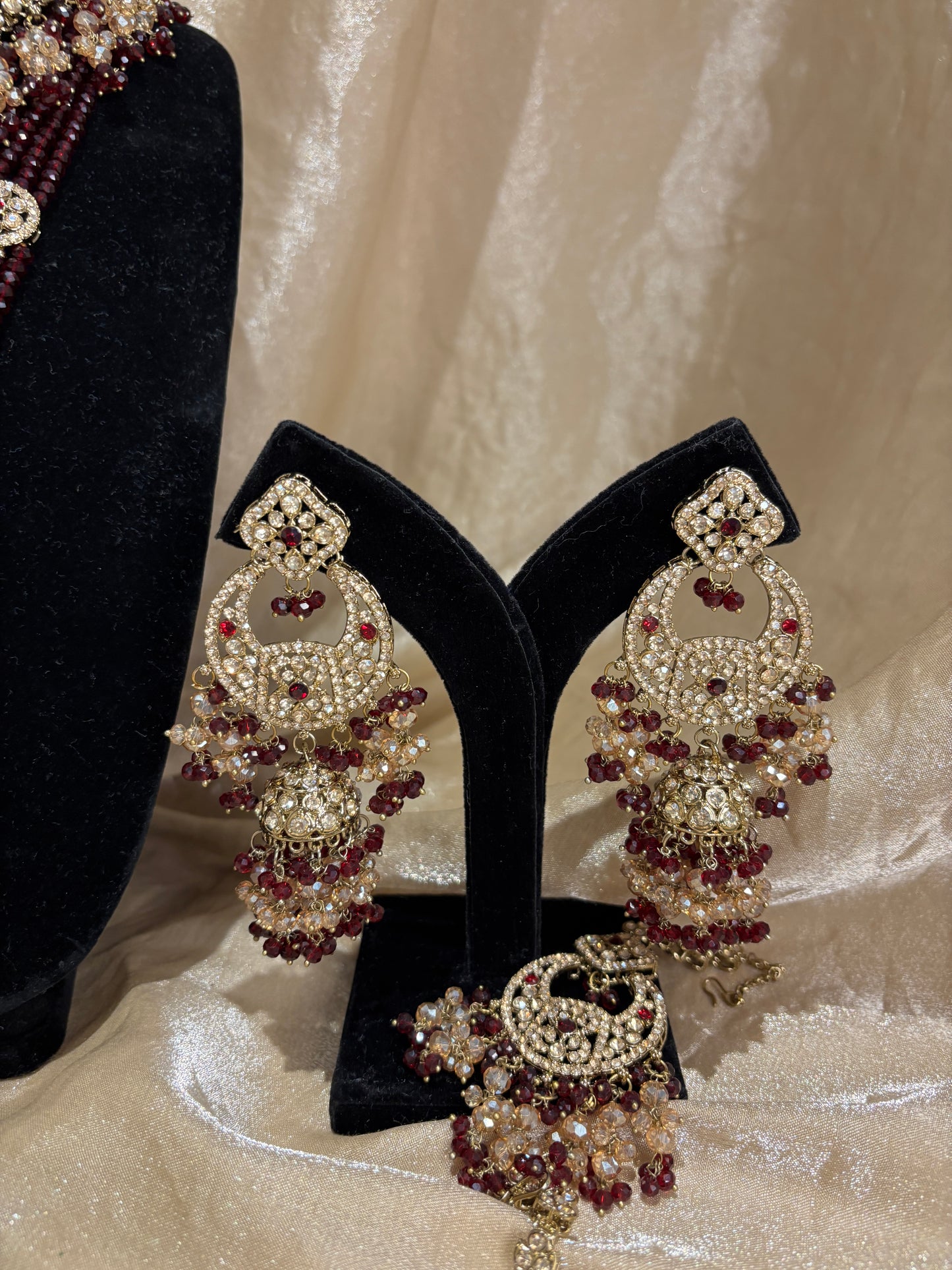 Heavy maroon set