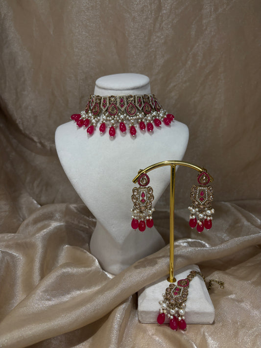 Hot pink set