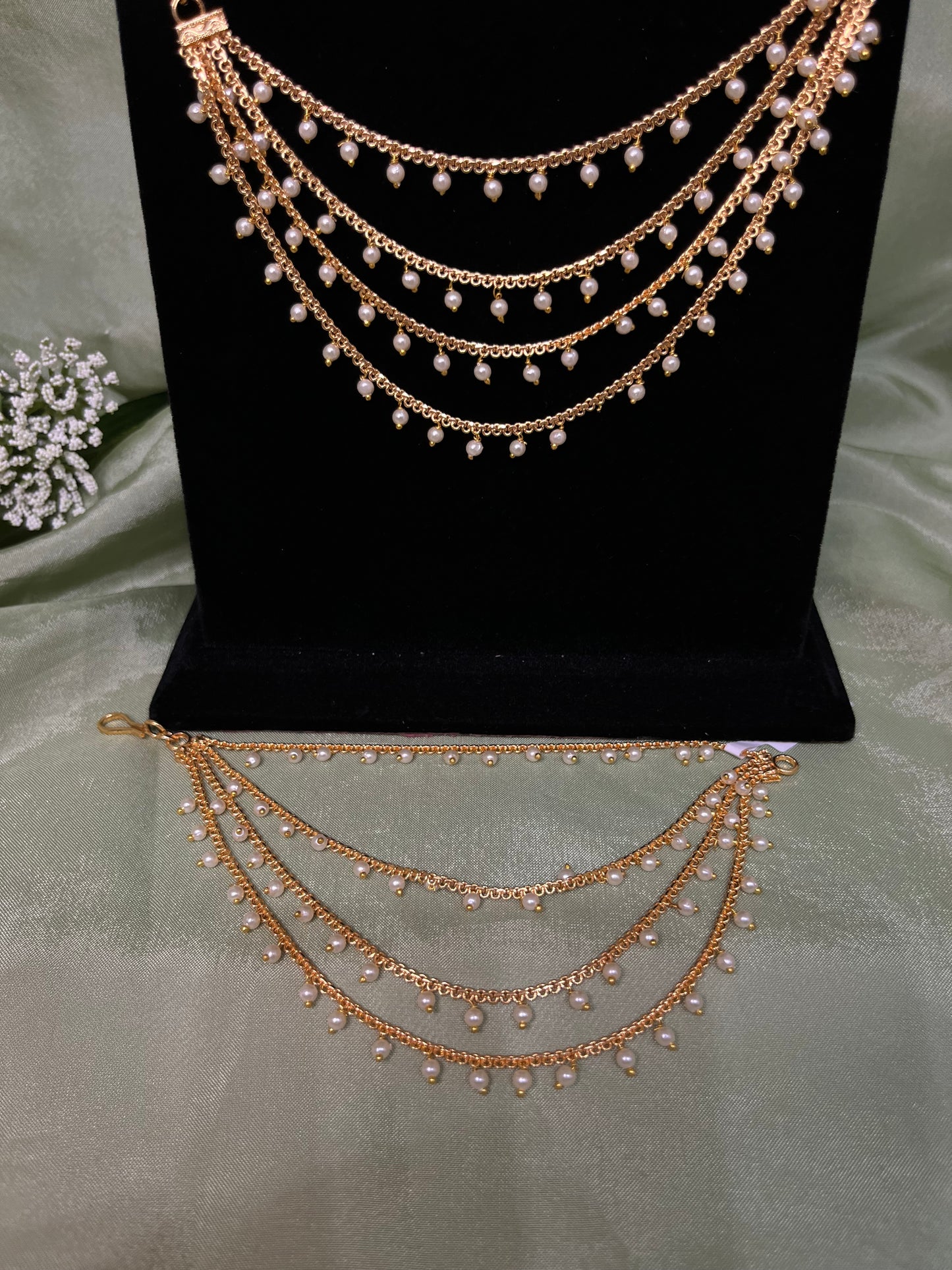Yellow gold 4 layer sahare