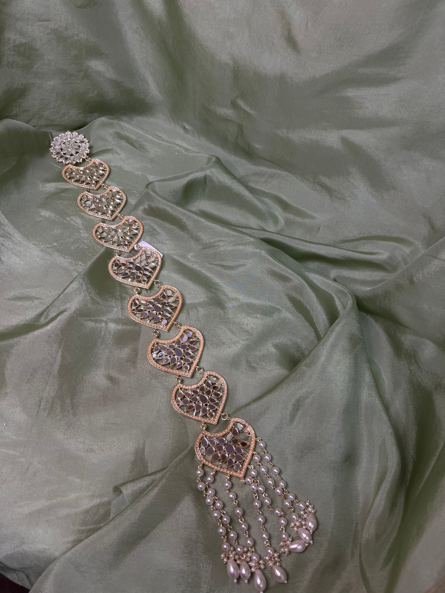 Mirror work braid accessory