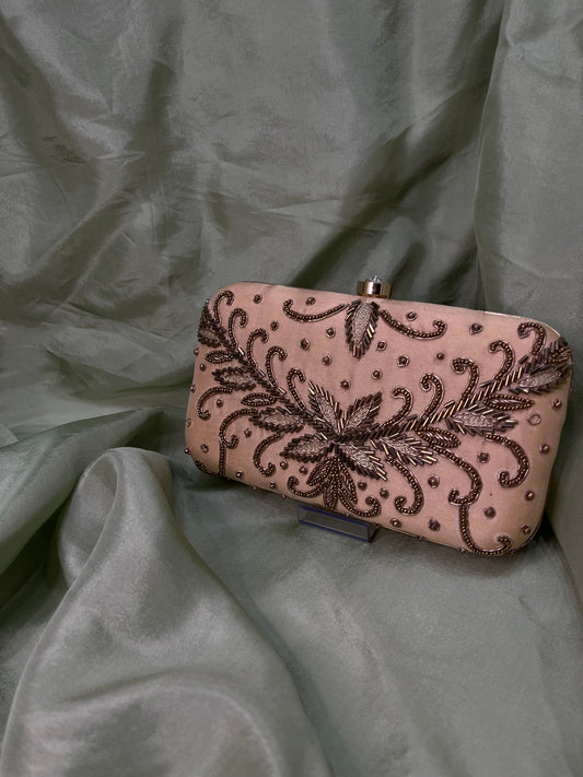 Gold clutch