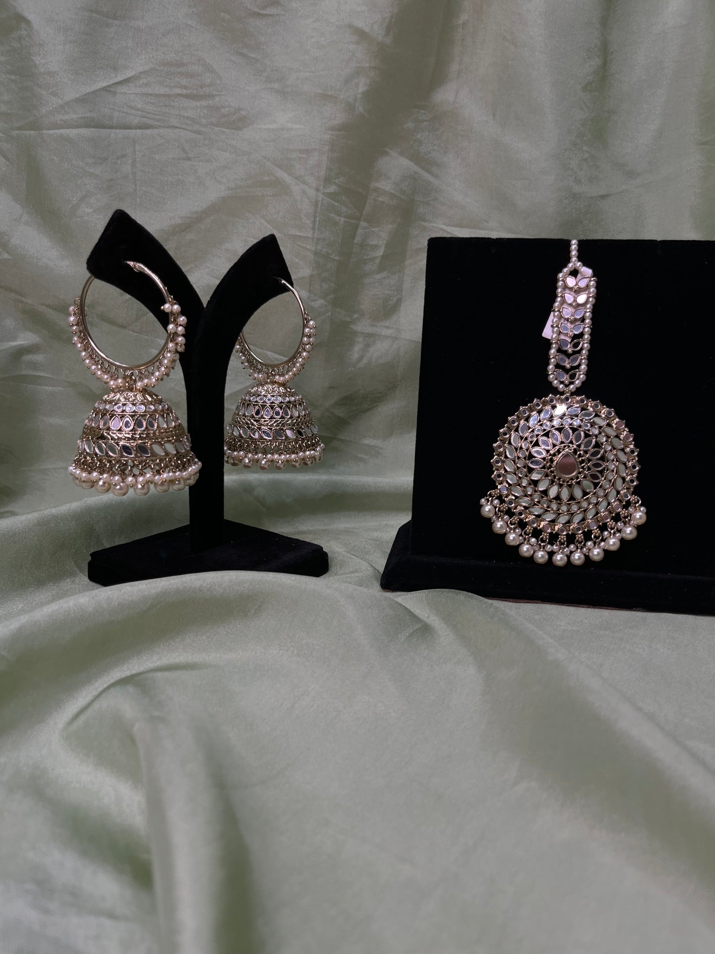 Oversized valiyan/tikka set