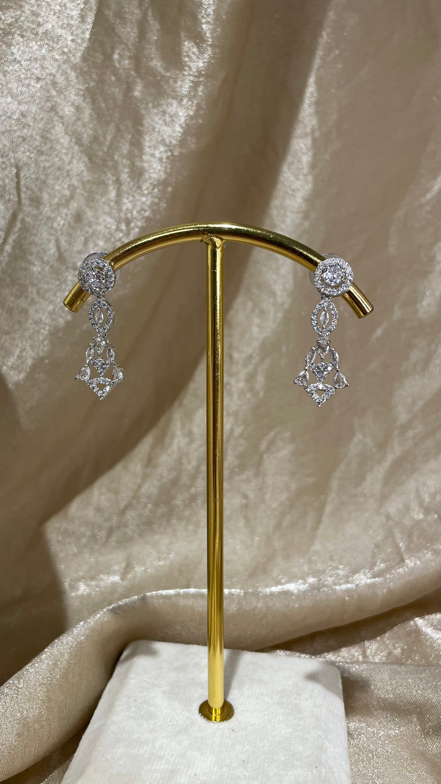 silver necklace set