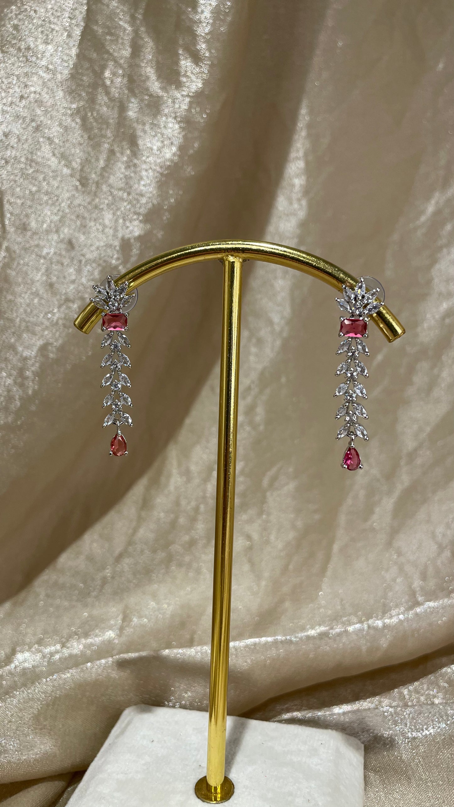 red necklace set