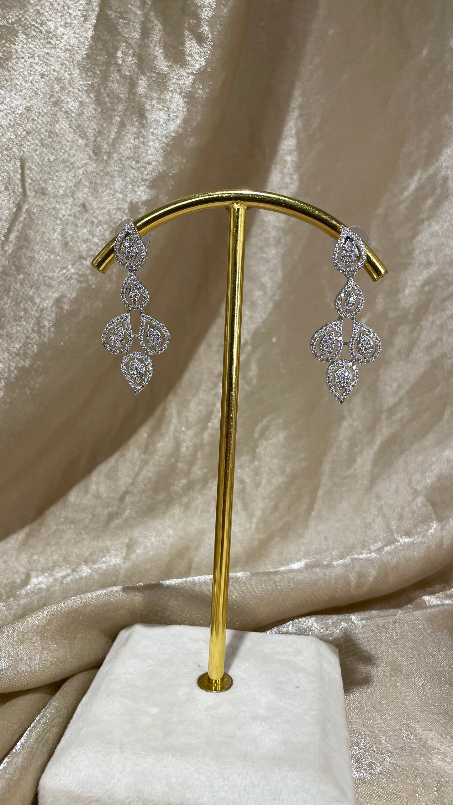 silver necklace set