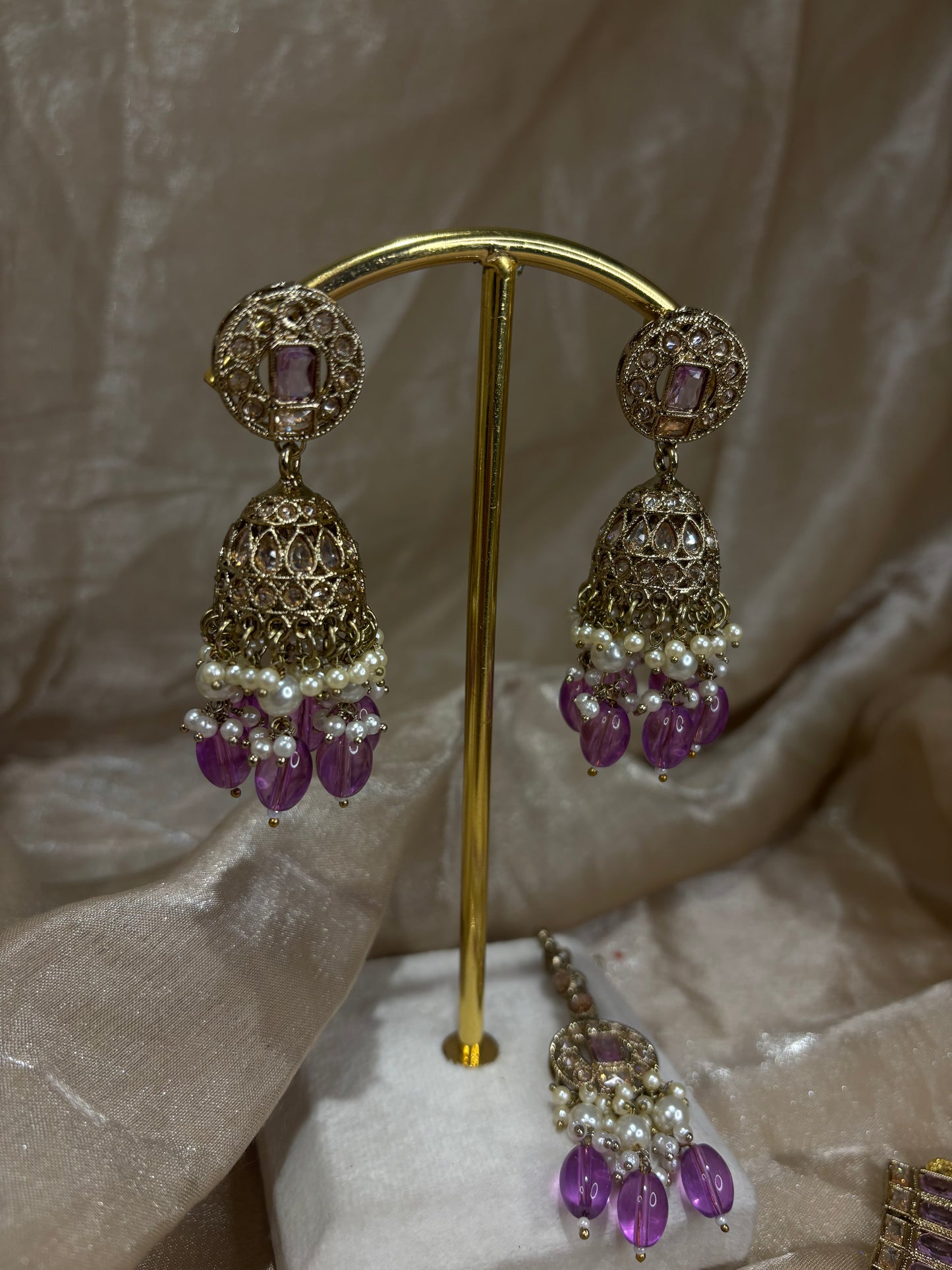 Lavender necklace set