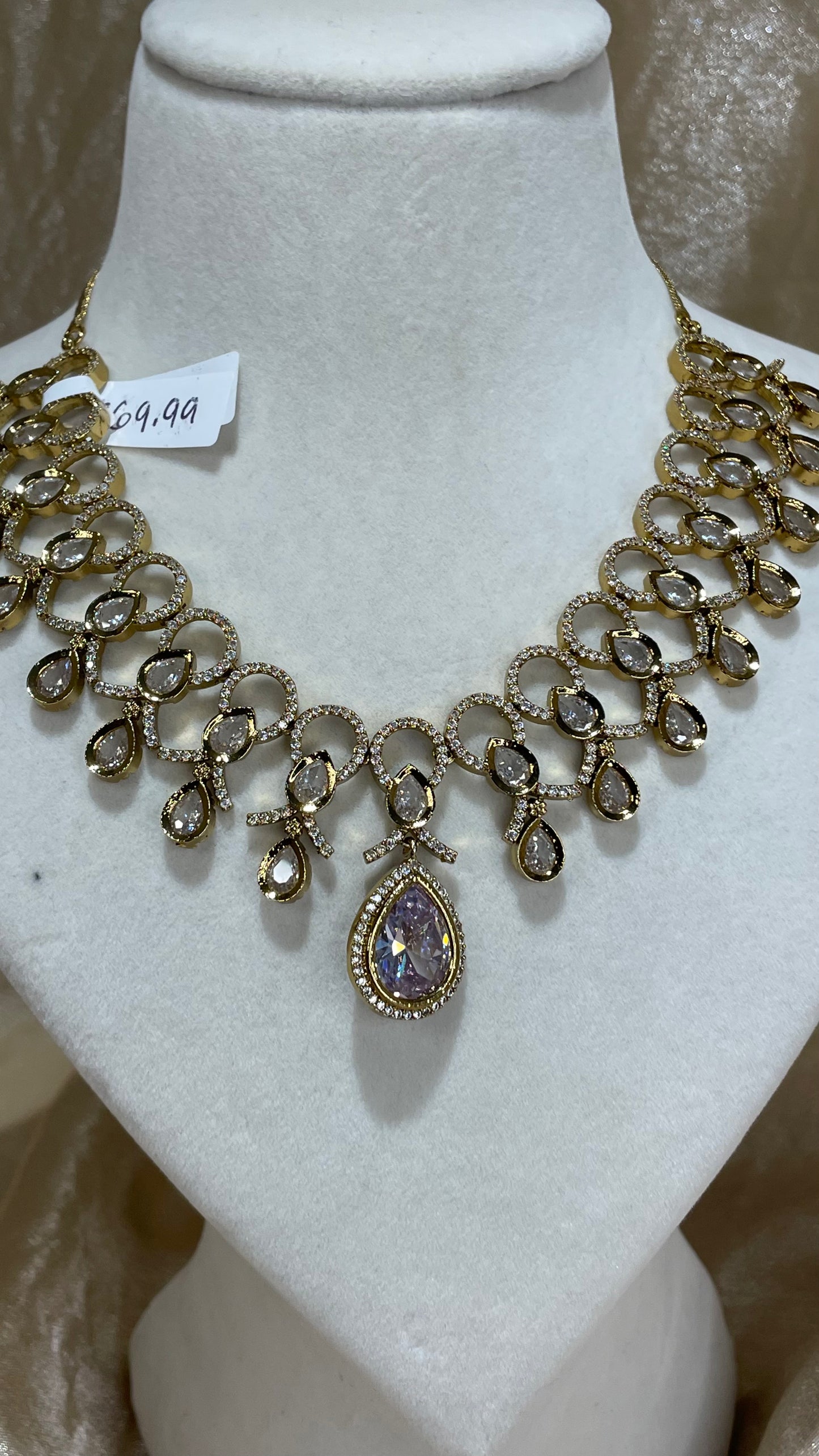 gold necklace set