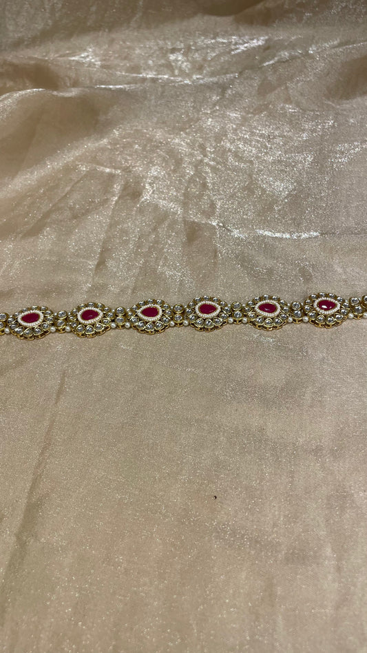 maroon headband