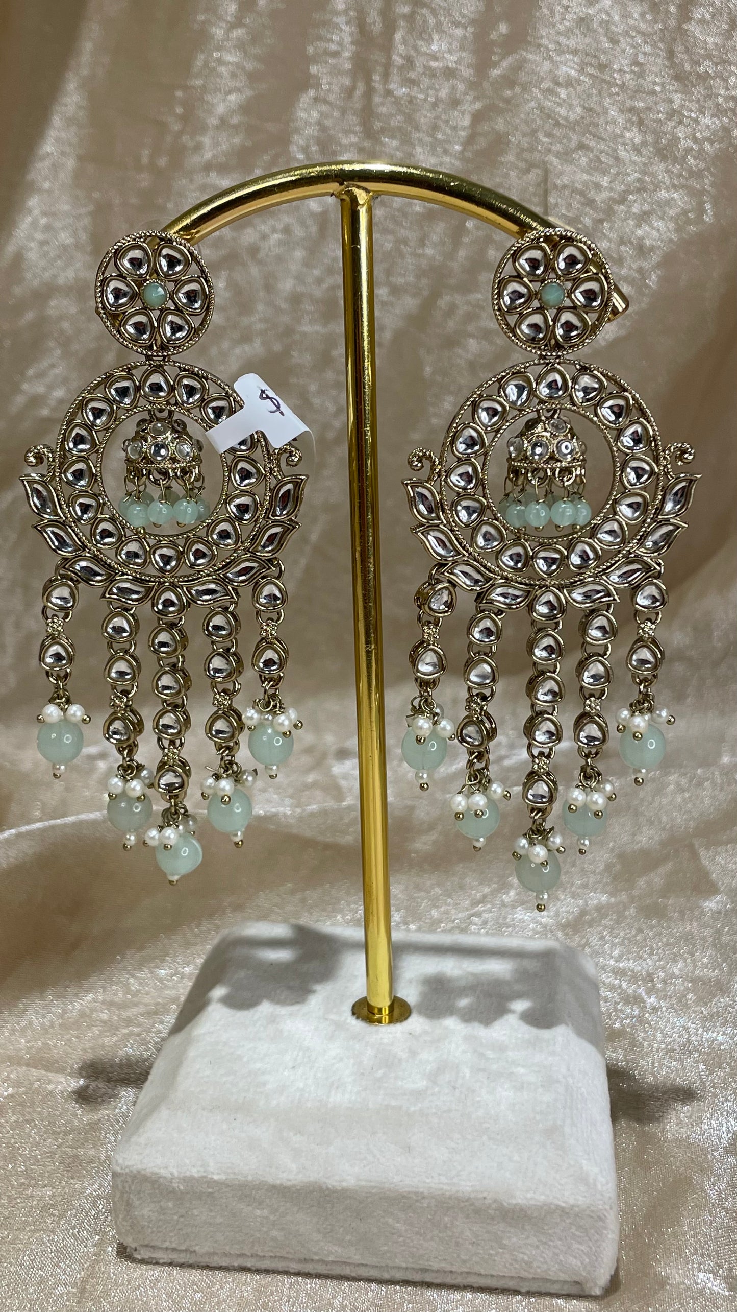 sky blue earrings
