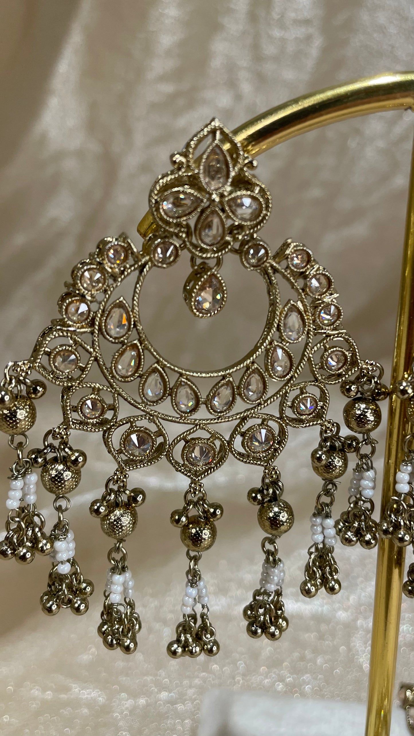gold earring/tikka set