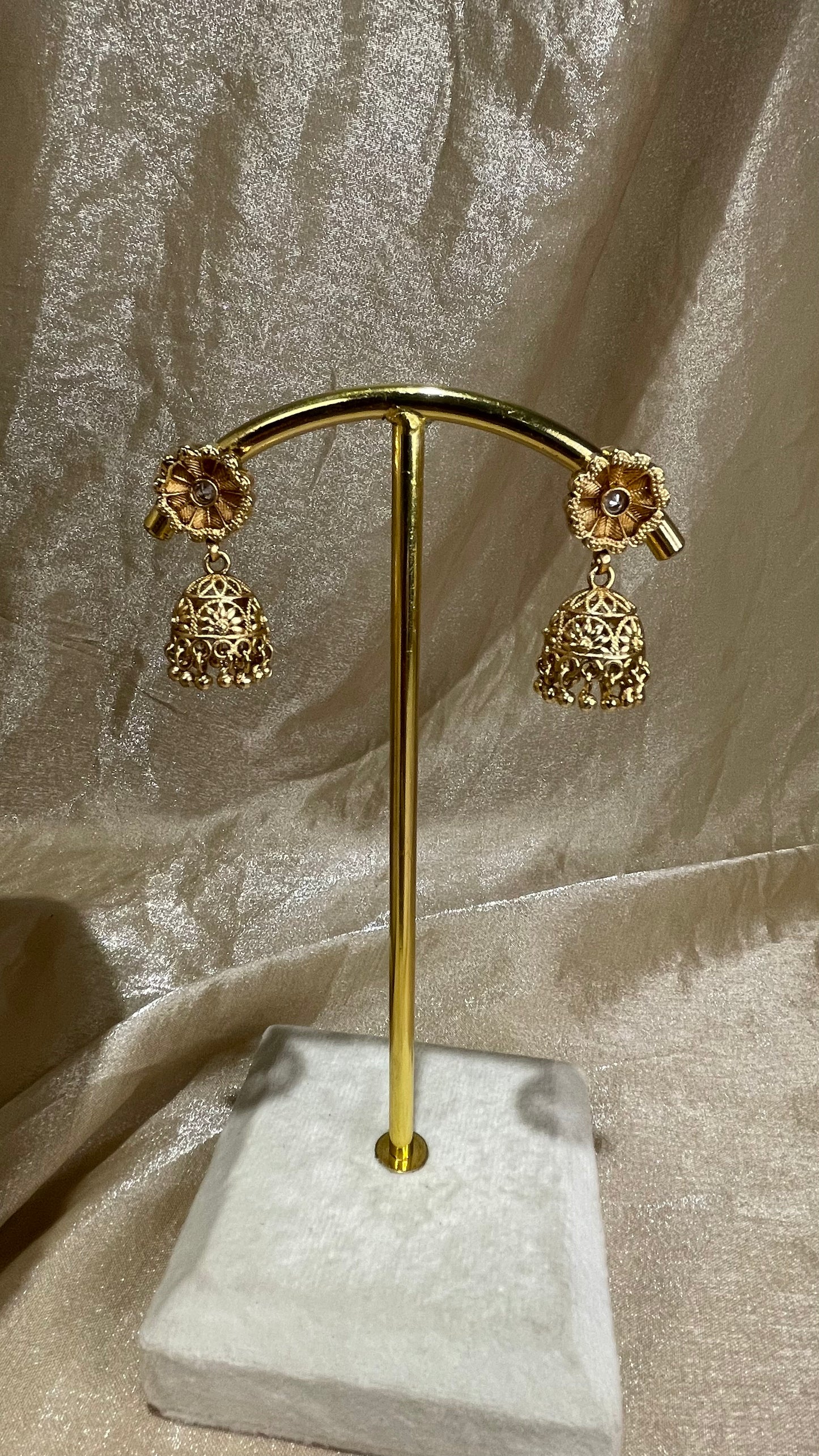 3 layer antique gold set