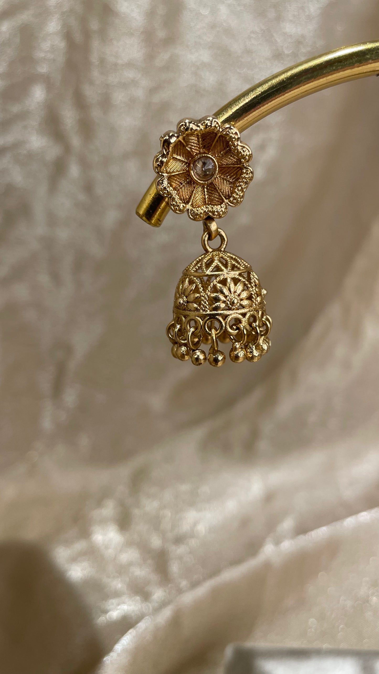 3 layer antique gold set