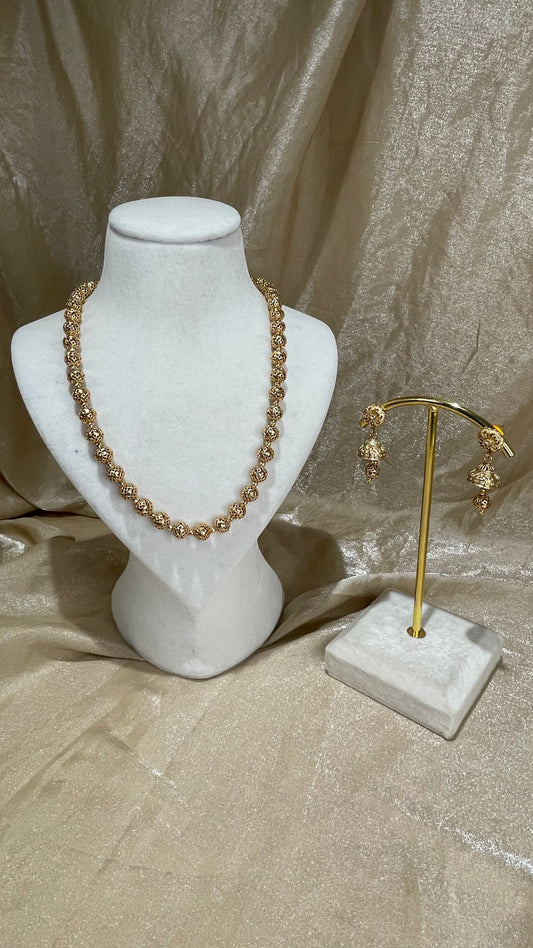 matar mala necklace set