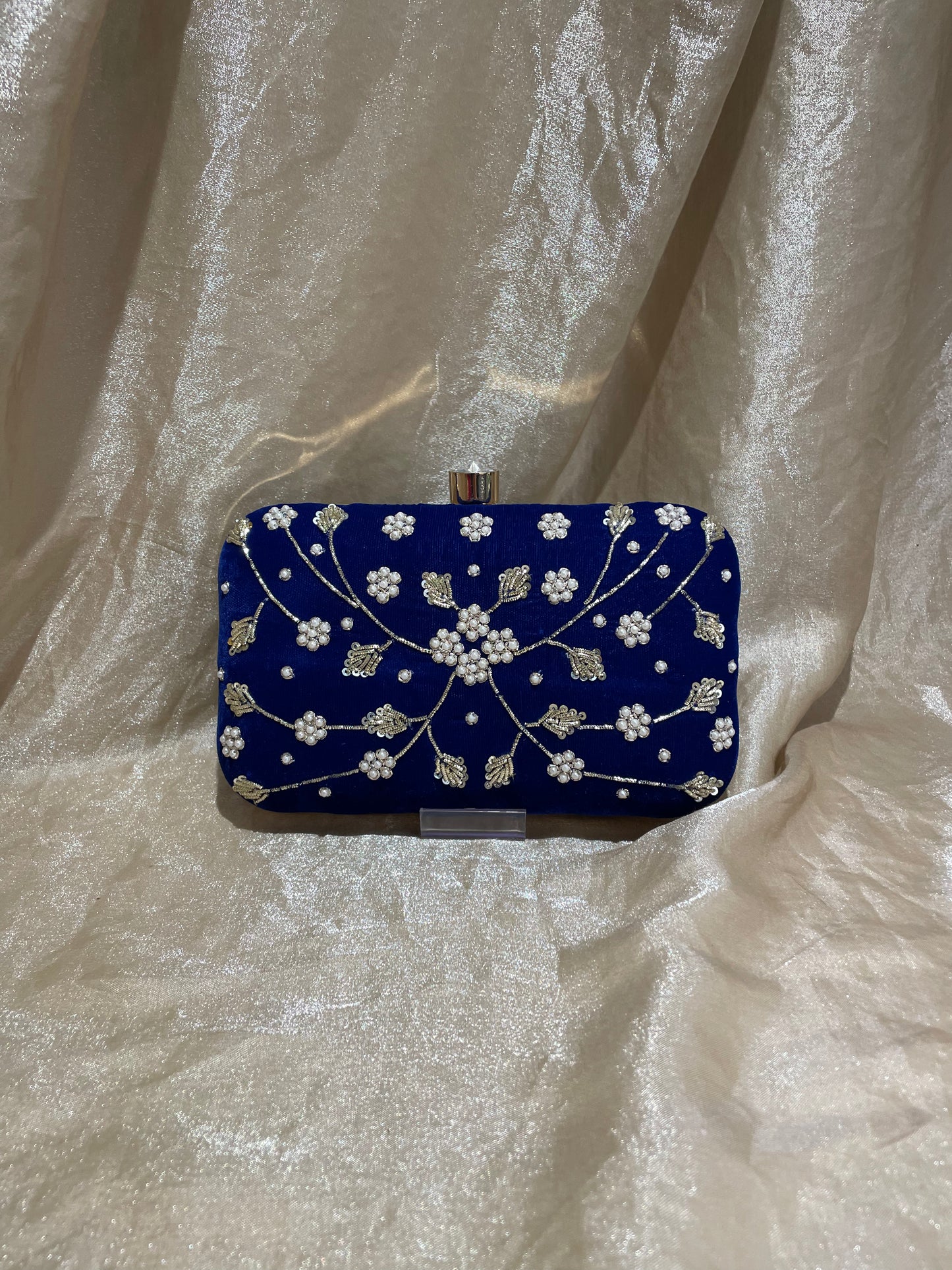 navy blue purse