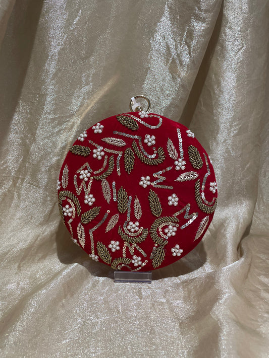 red purse