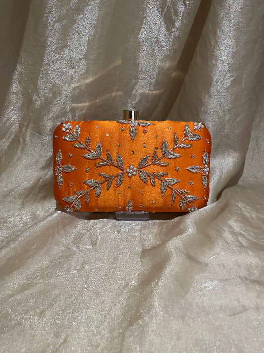 orange purse