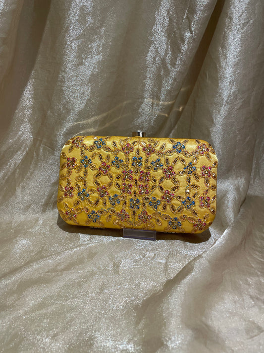 yellow purse